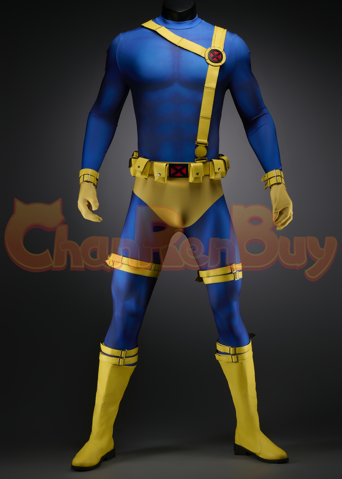 Scott Summers Costume X-Men '97 Cyclops Suit Cosplay