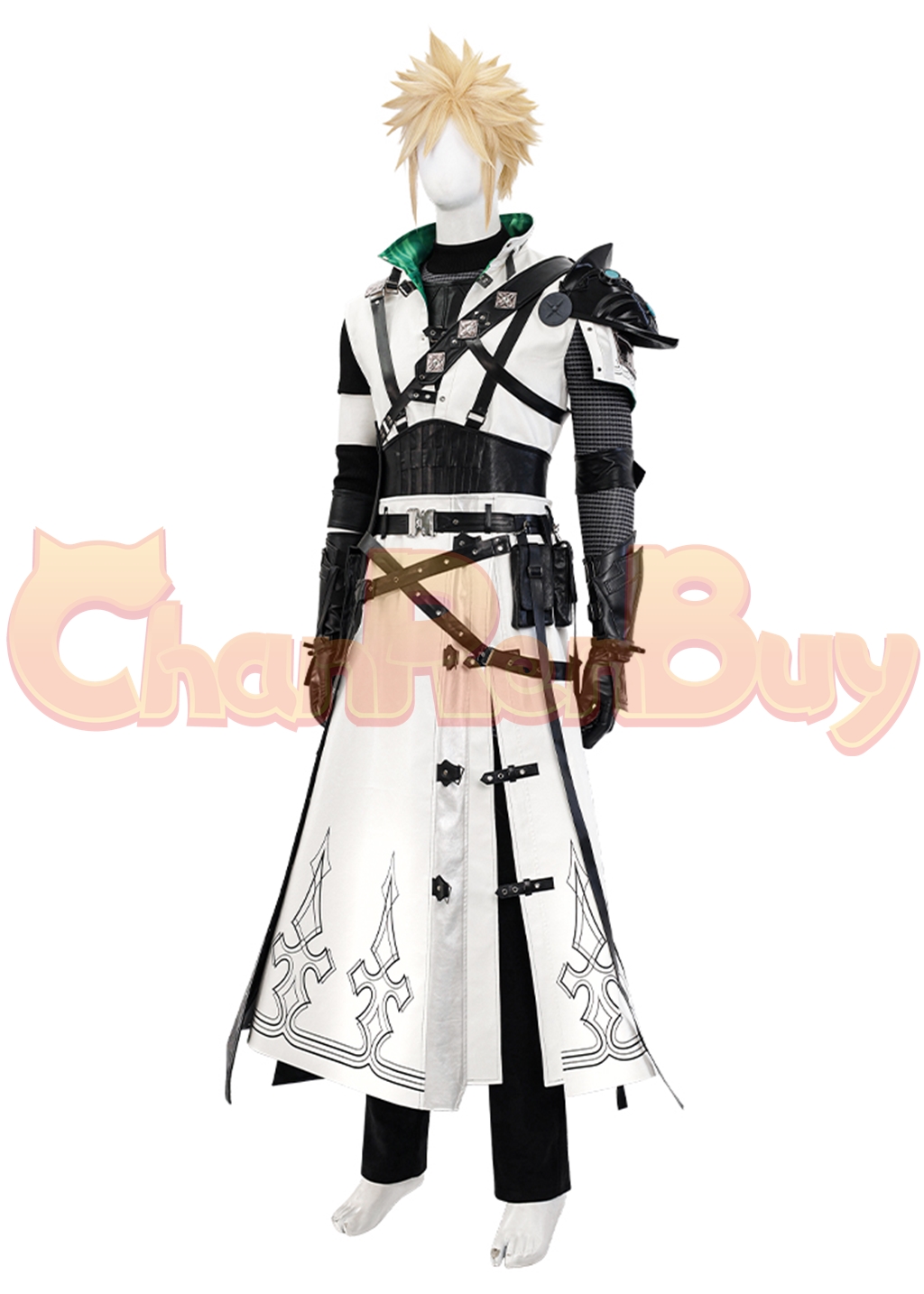 Young Cloud Strife Costume Final Fantasy VII Suit Cosplay