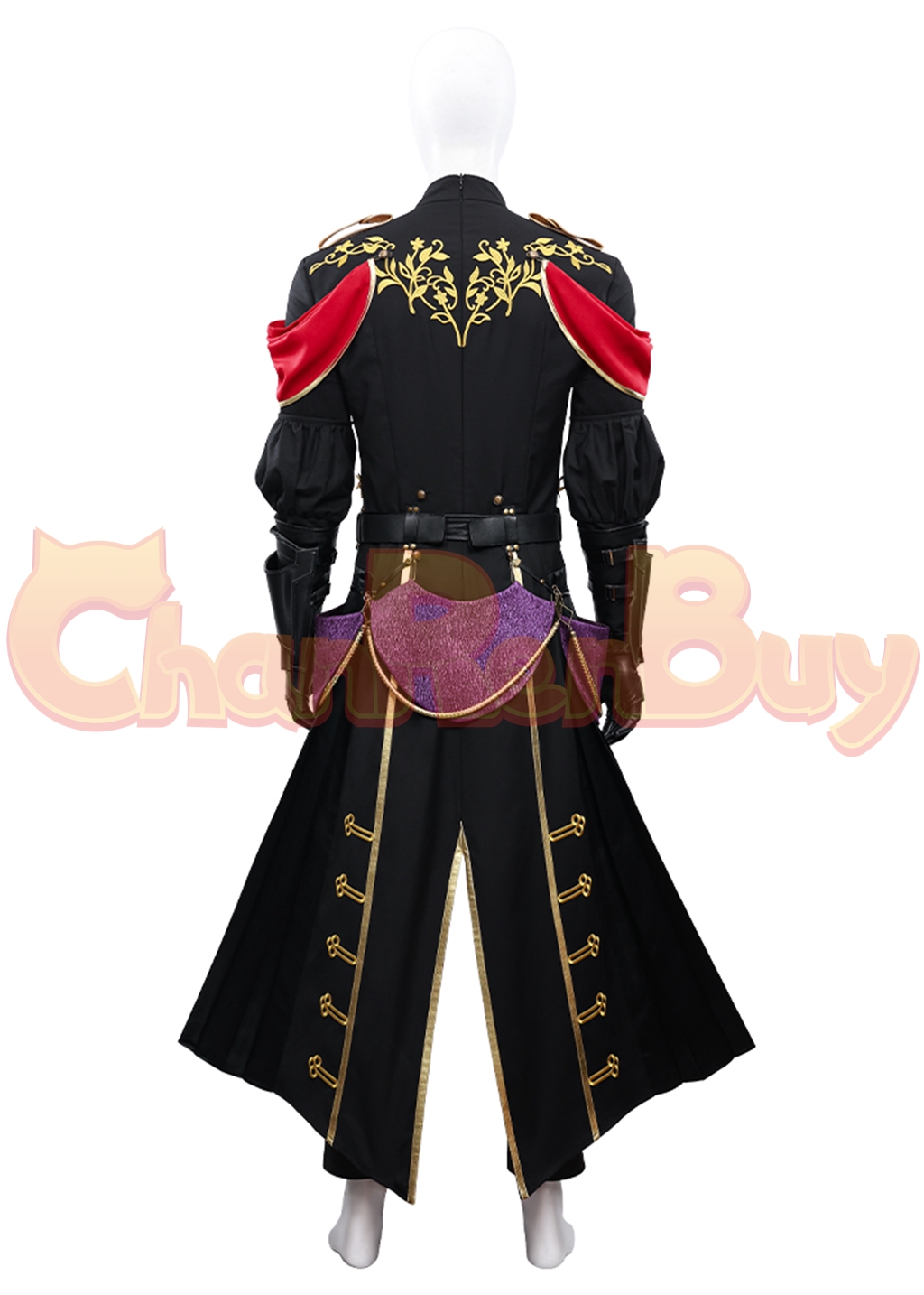 Sephiroth Costume Final Fantasy VII Suit Cosplay Uniform