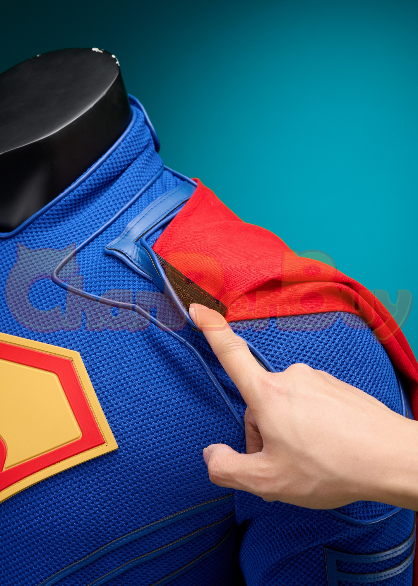 Superhero Costume Man Cosplay Suit Bodysuit Ver.1