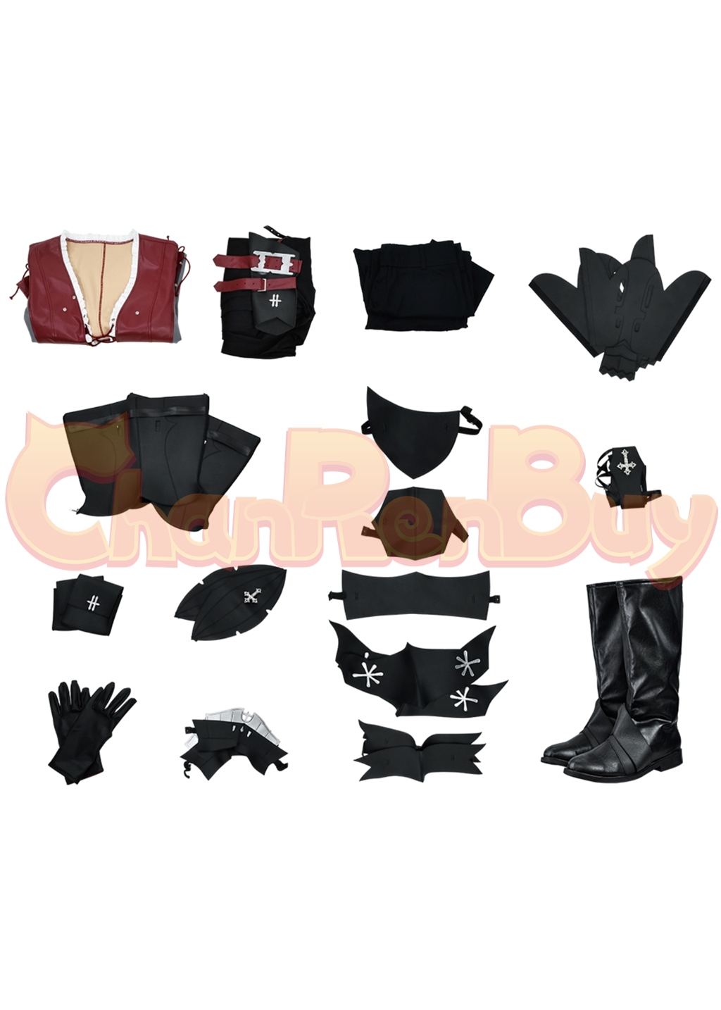 Clive Rosfield Costume Final Fantasy XVI Suit Cosplay Ver.1