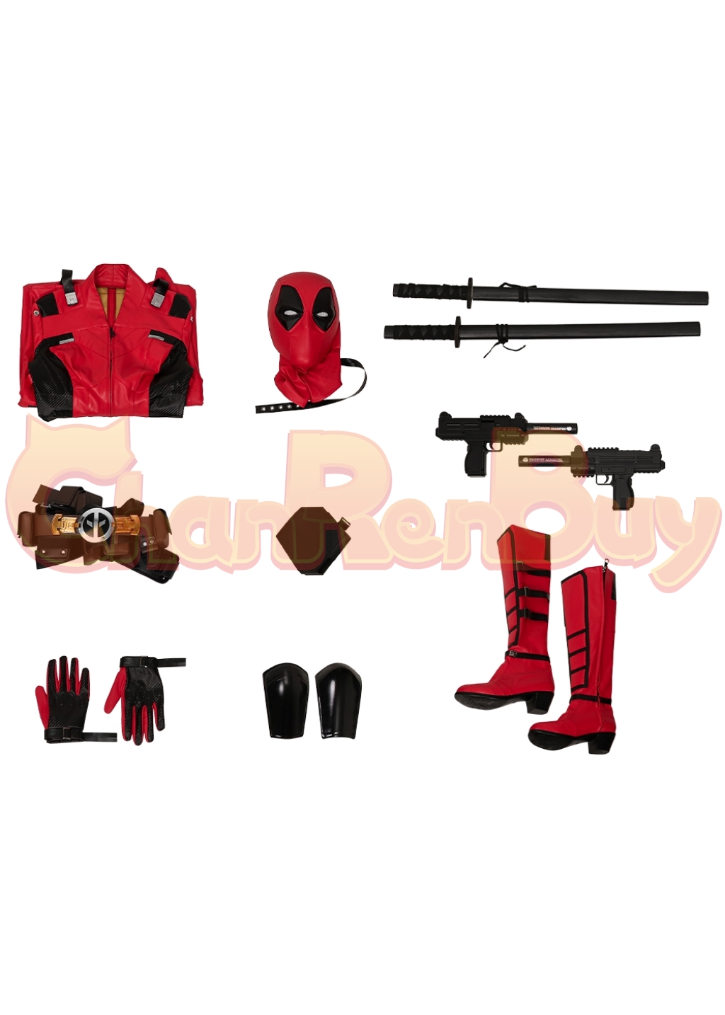 Ladypool Costume Deadpool & Wolverine Bodysuit Cosplay Upgrade Ver
