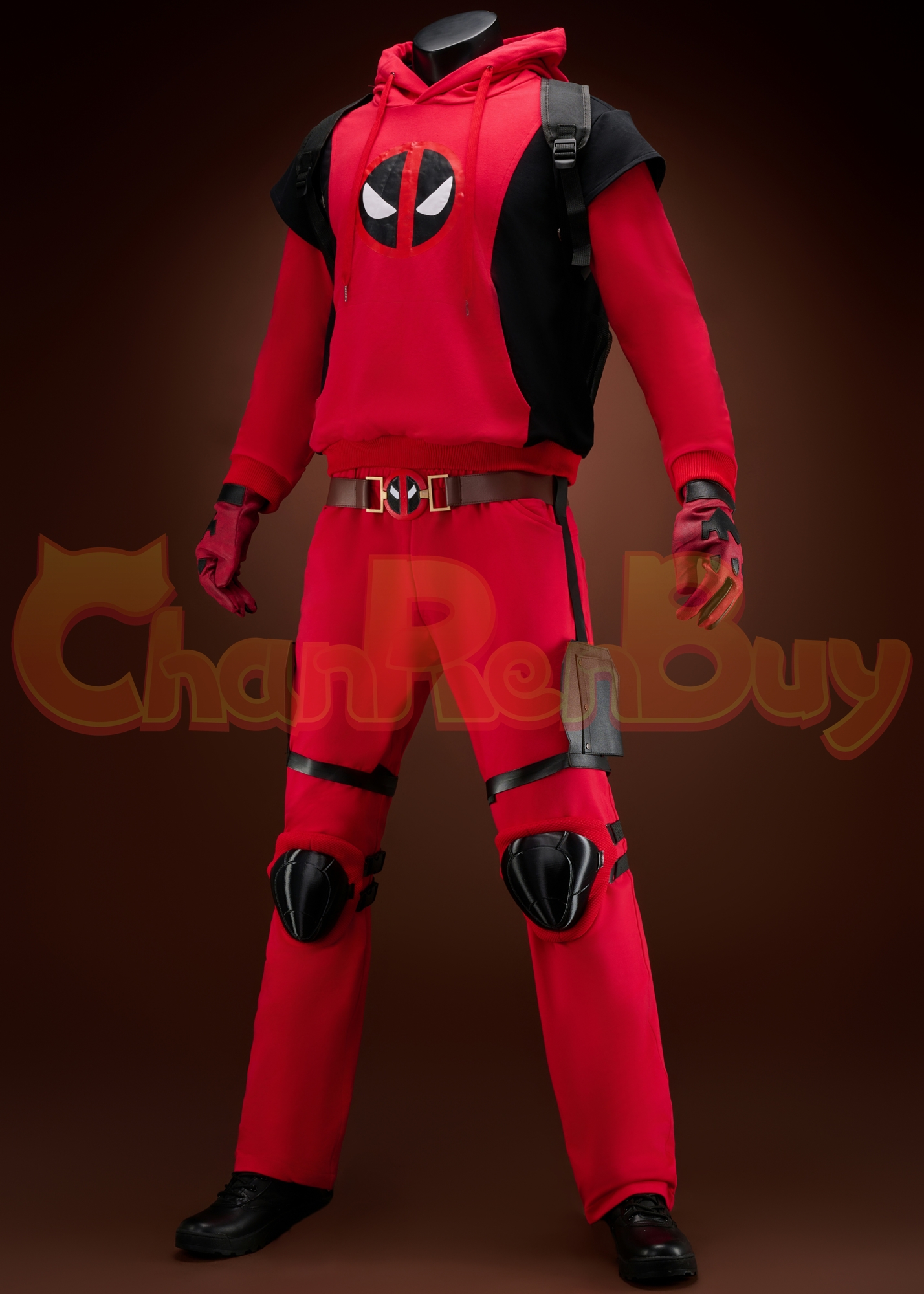 Wade Winston Youth Kidpool Costume Deadpool 3 Suit Cosplay