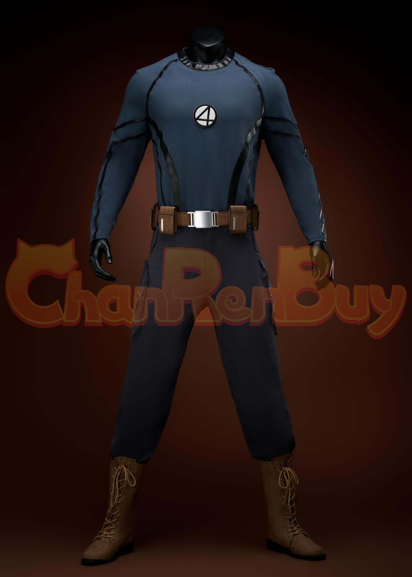 Human Torch Costume Deadpool 3 Suit Cosplay