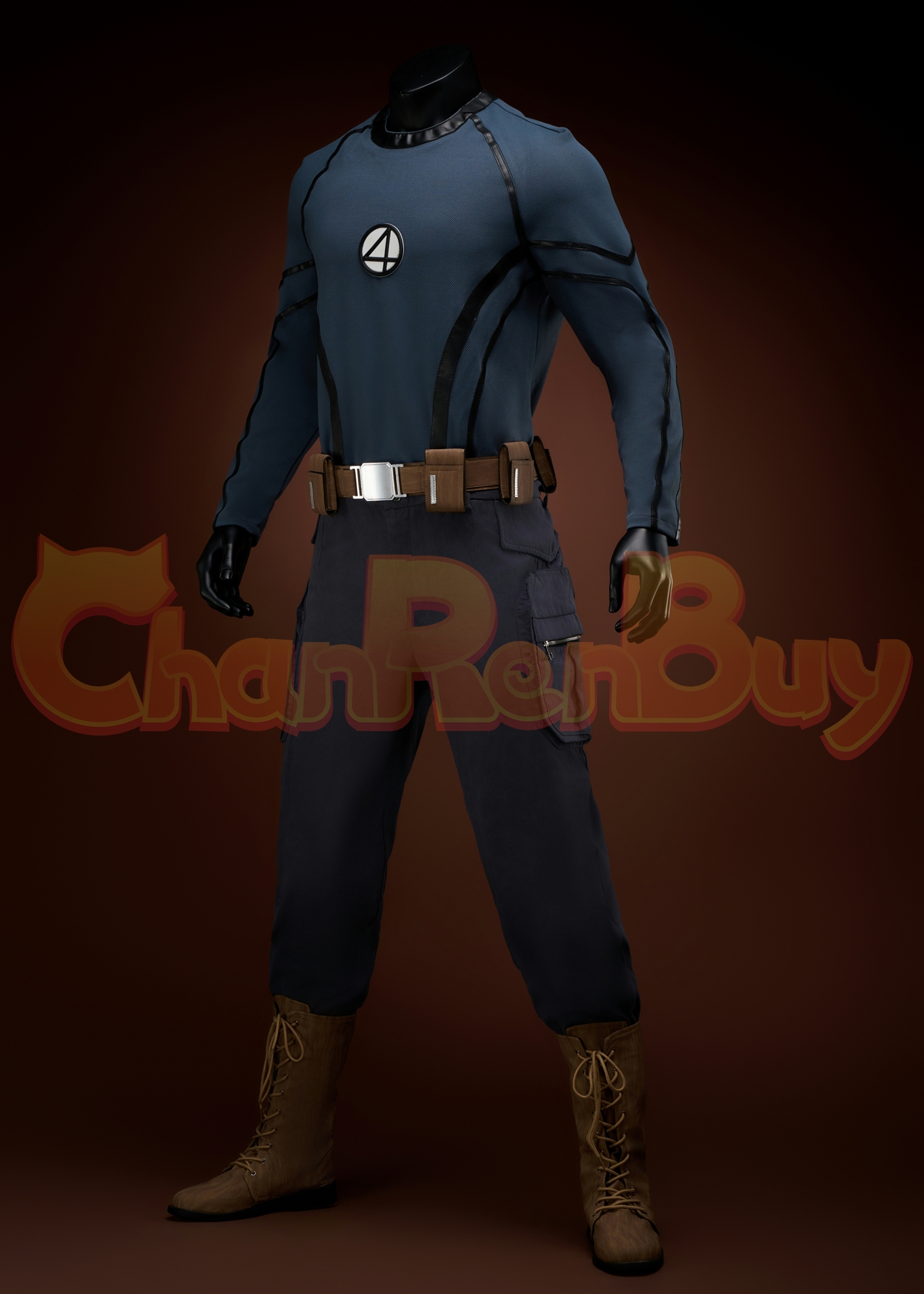 Human Torch Costume Deadpool 3 Suit Cosplay