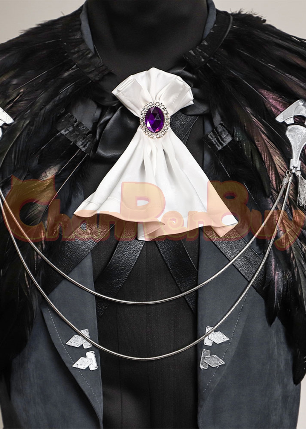 Sephiroth Costume Final Fantasy VII Suit Cosplay Halloween Skin