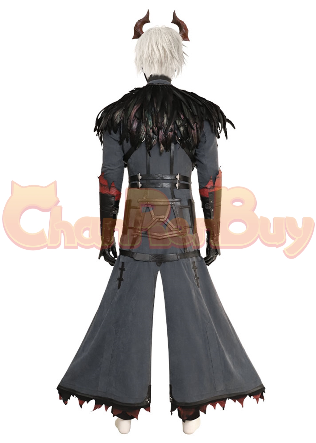 Sephiroth Costume Final Fantasy VII Suit Cosplay Halloween Skin