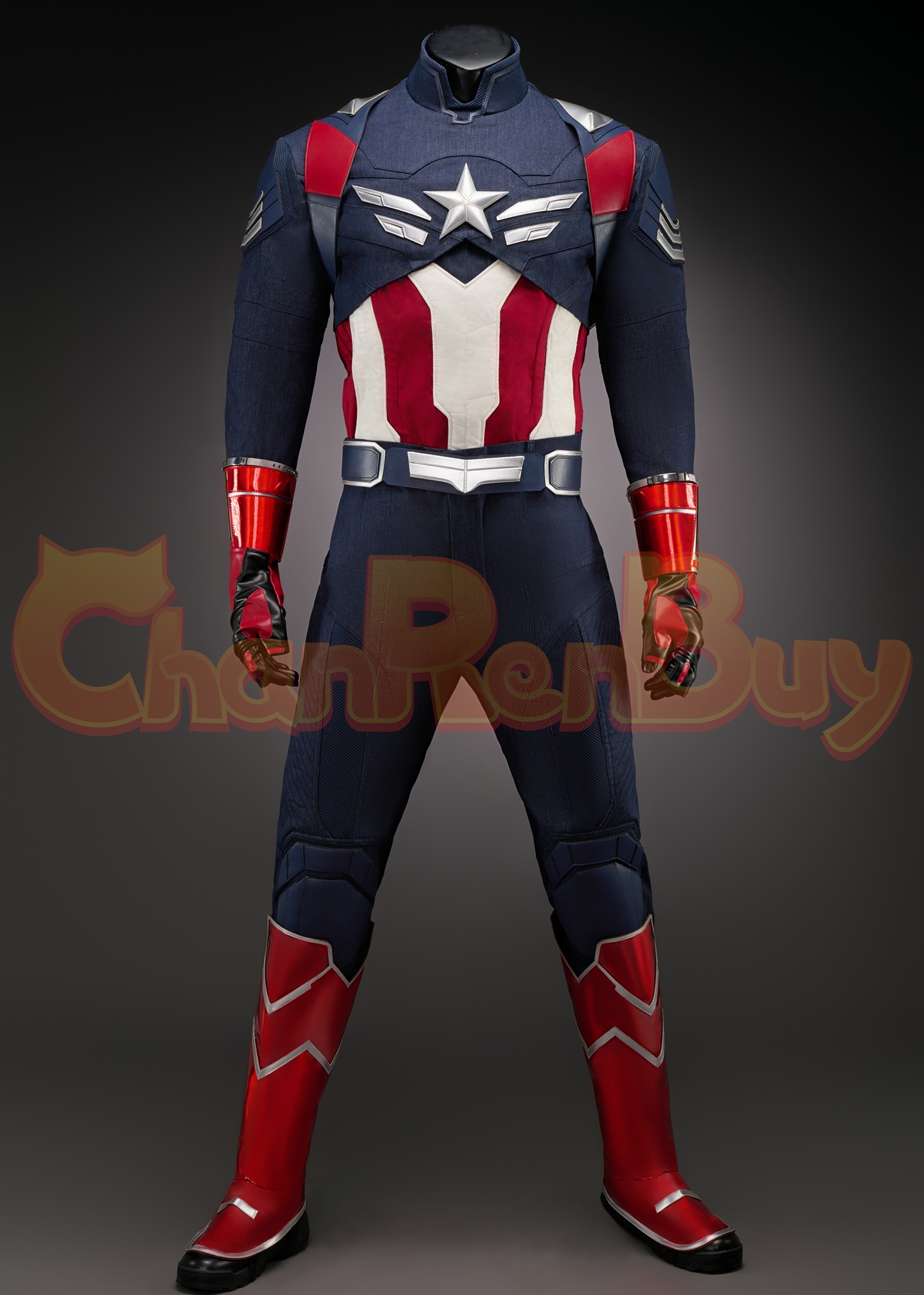 Sam Wilson Costume Captain America: Brave New World Suit Cosplay Ver.1