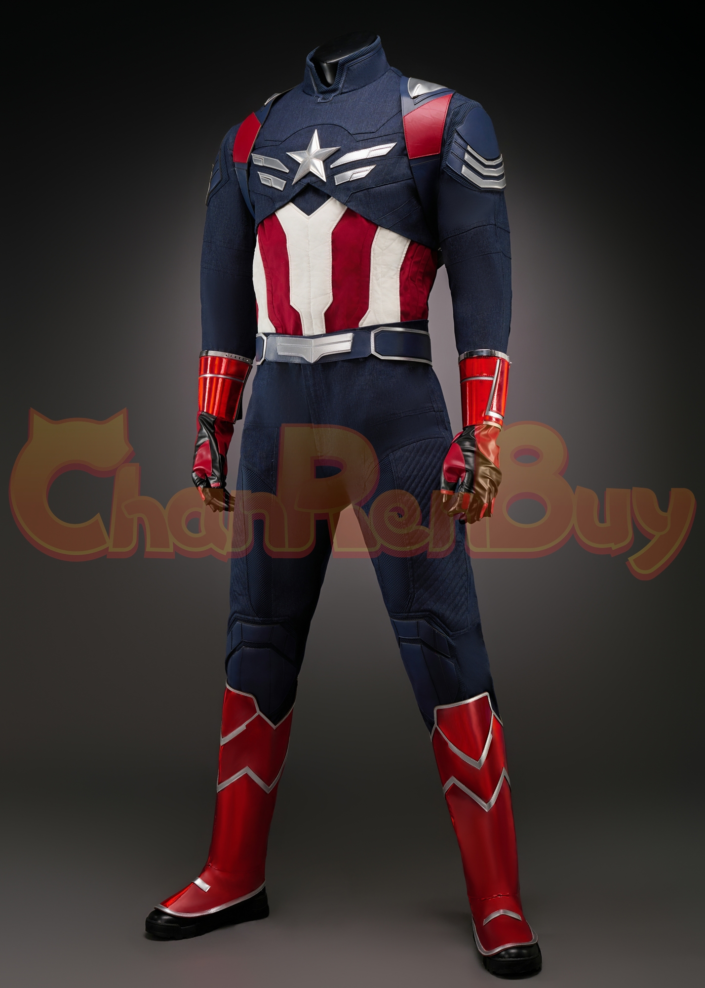 Sam Wilson Costume Captain America: Brave New World Suit Cosplay Ver.1