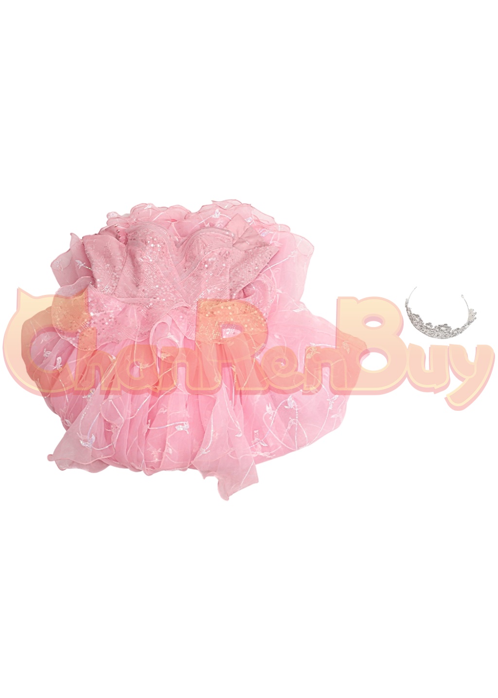 Glinda Costume Wicked Suit Cosplay Wedding Dress