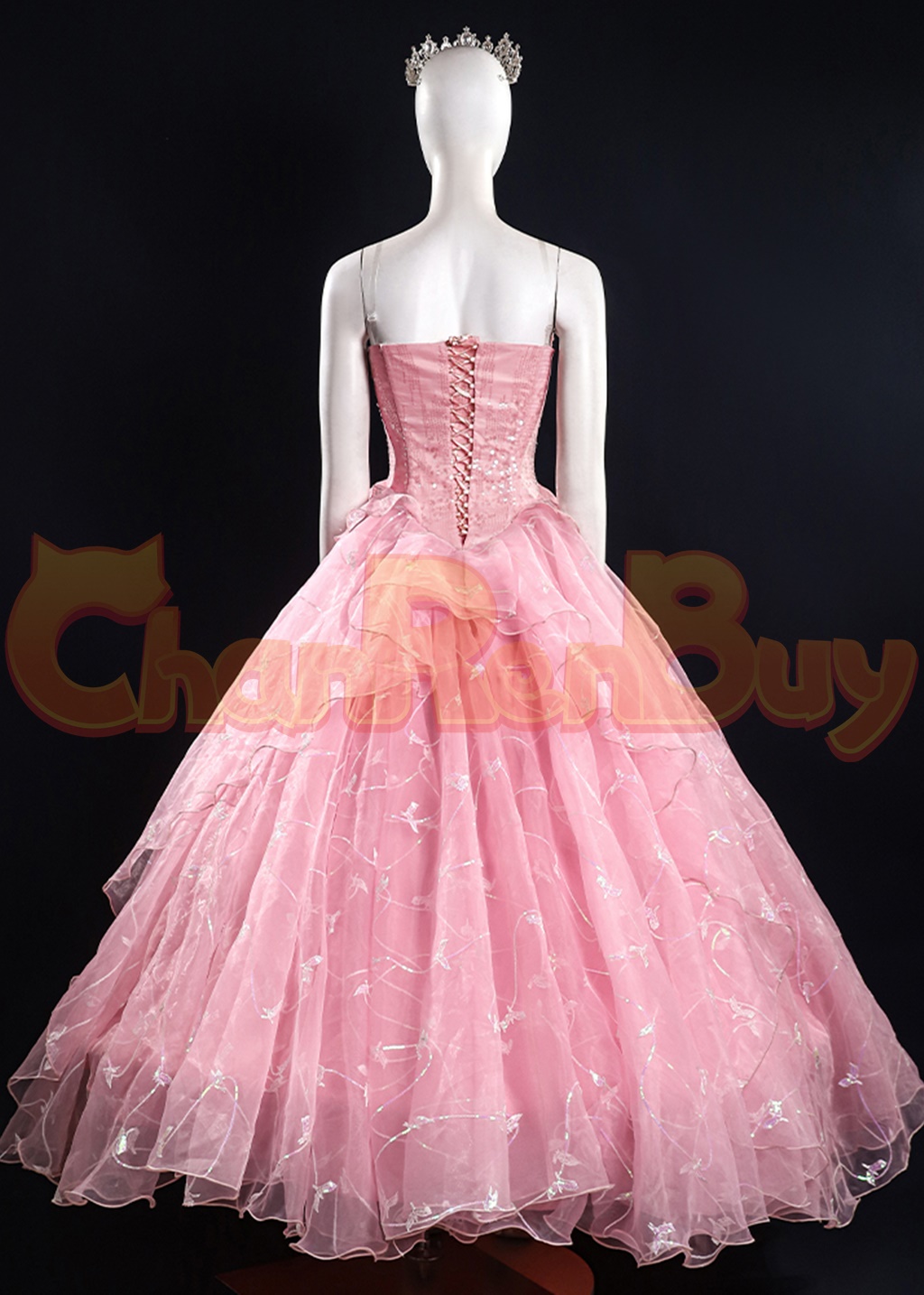 Glinda Costume Wicked Suit Cosplay Wedding Dress