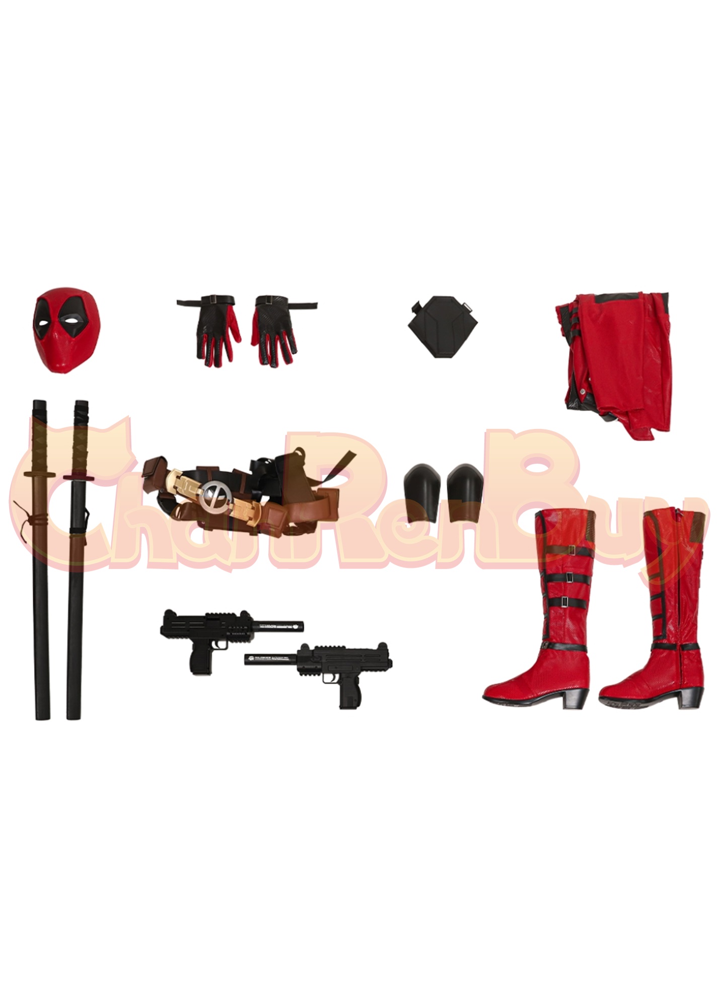 Lady Deadpool Costume Deadpool 3 Bodysuit Cosplay Upgrade Ver