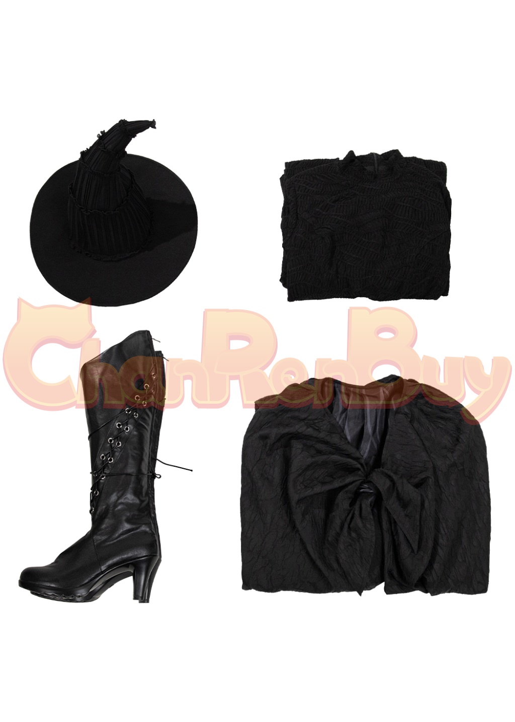 Elphaba Costume Wicked Suit Cosplay Upgrade Ver