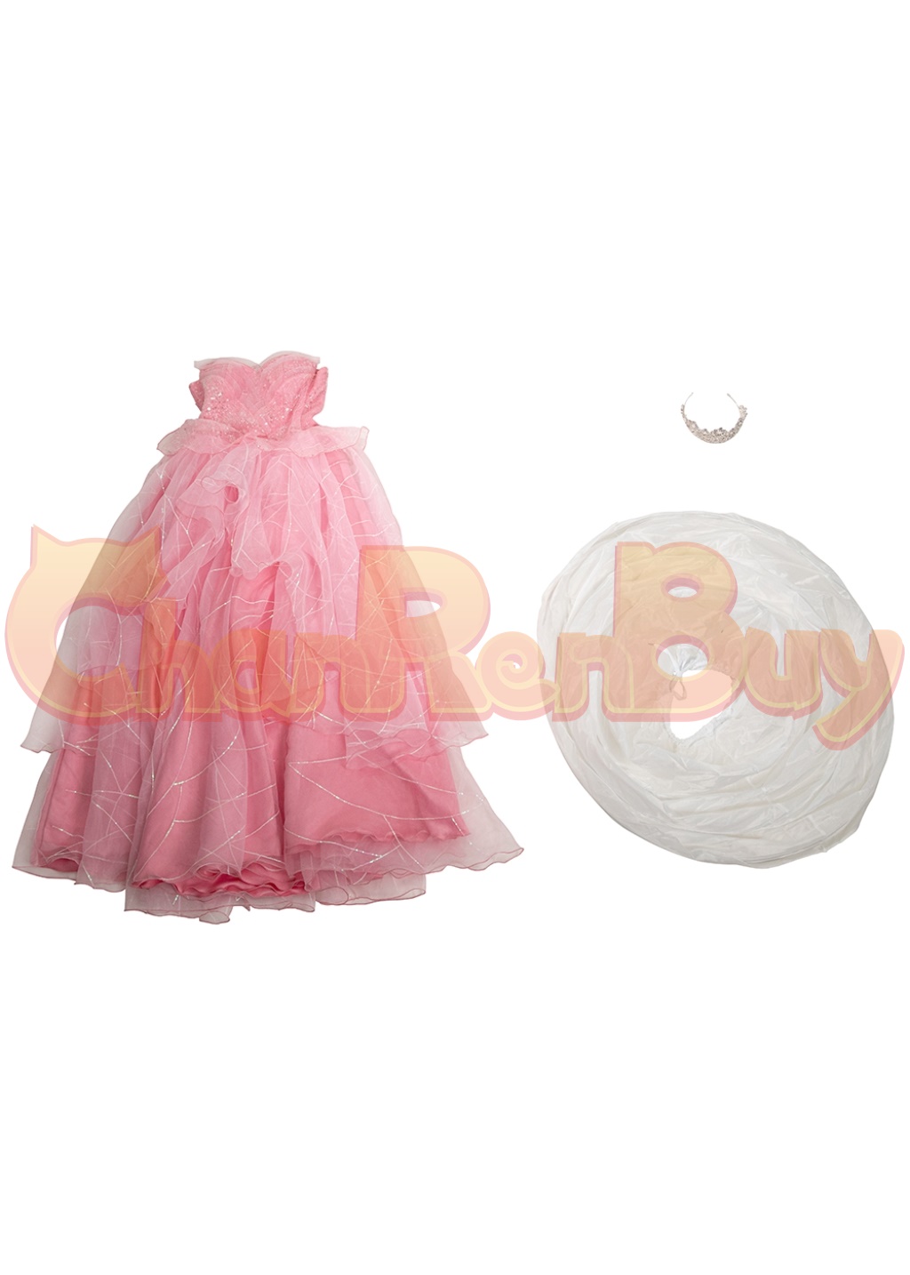 Glinda Costume Wicked Suit Cosplay Wedding Dress Normal Ver