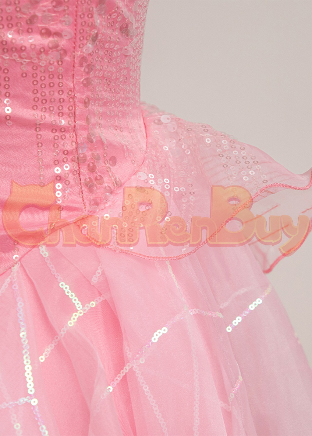 Glinda Costume Wicked Suit Cosplay Wedding Dress Normal Ver