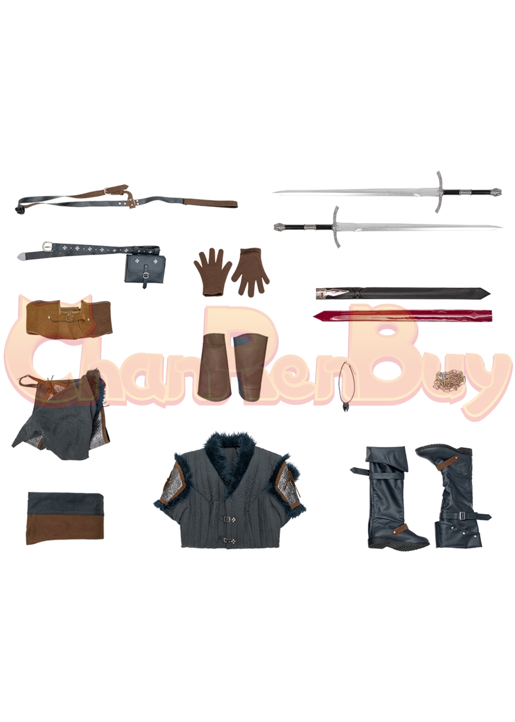 Cirilla Fiona Elen Riannon Costume The IV Suit Cosplay