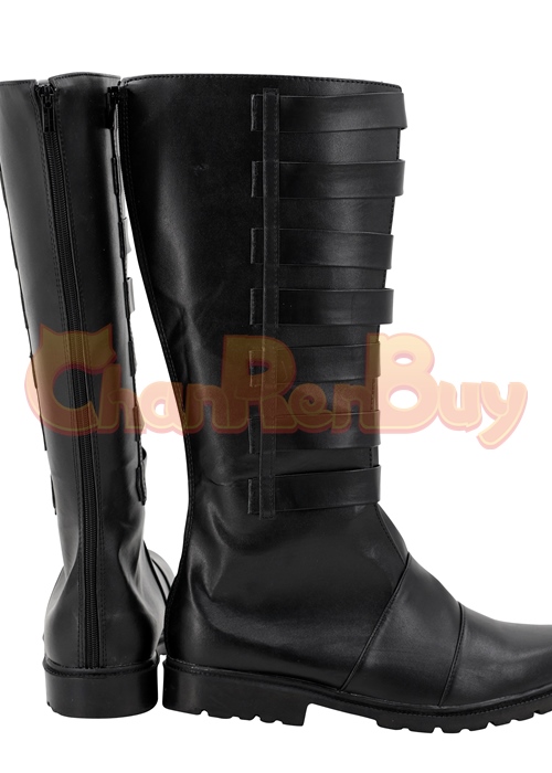 Moff Gideon Shoes Star Wars The Mandalorian Boots Cosplay