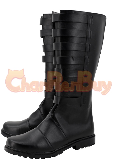 Moff Gideon Shoes Star Wars The Mandalorian Boots Cosplay
