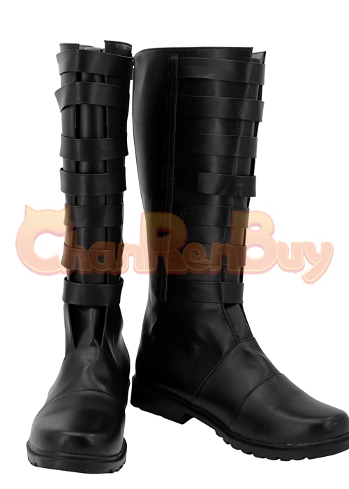 Moff Gideon Shoes Star Wars The Mandalorian Boots Cosplay