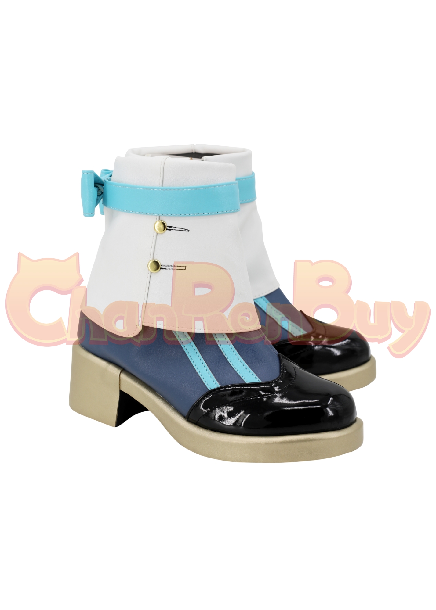 Genshin Impact Shoes Sigewinne Boots Cosplay