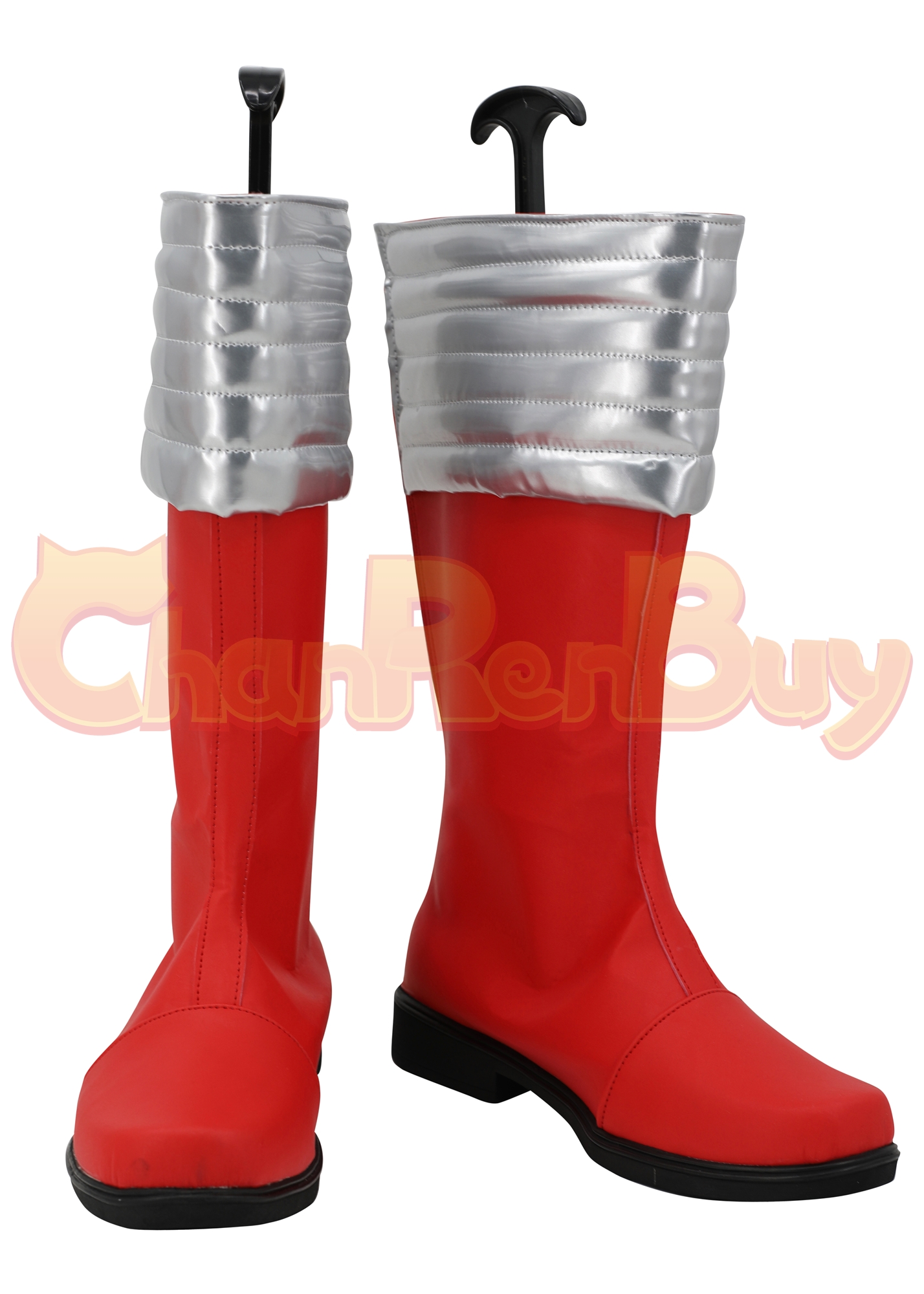 Gougou Sentai Boukenger Bouken Red Shoes Men Satoru Akashi Boots Cosplay