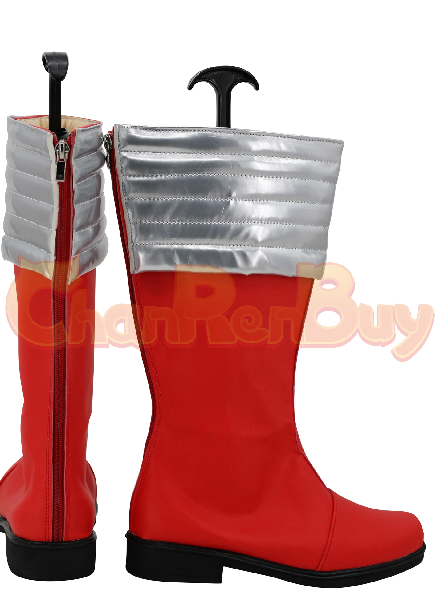 Gougou Sentai Boukenger Bouken Red Shoes Men Satoru Akashi Boots Cosplay