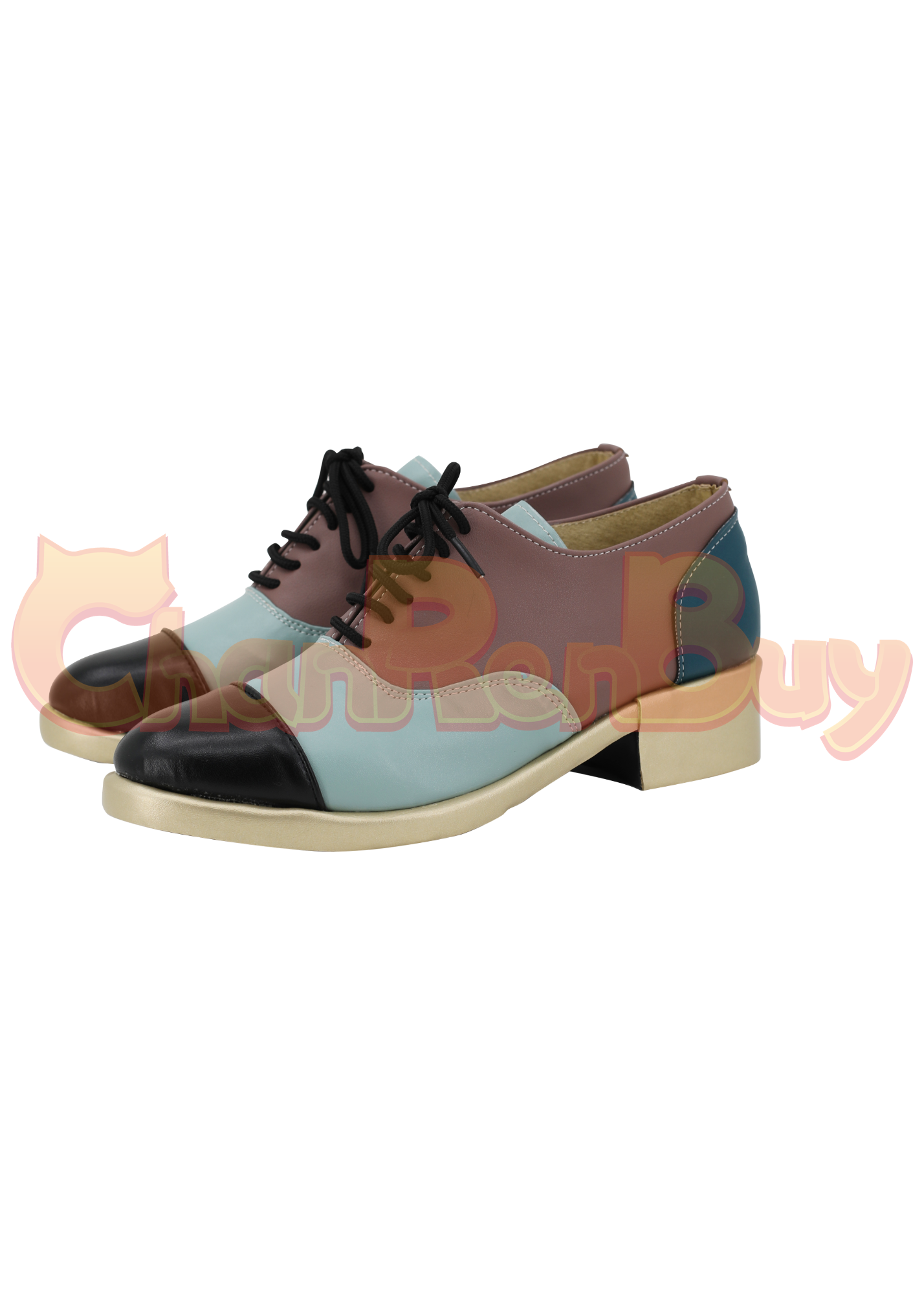 Twisted-Wonderland Shoes Men Jade Leech Boots Cosplay