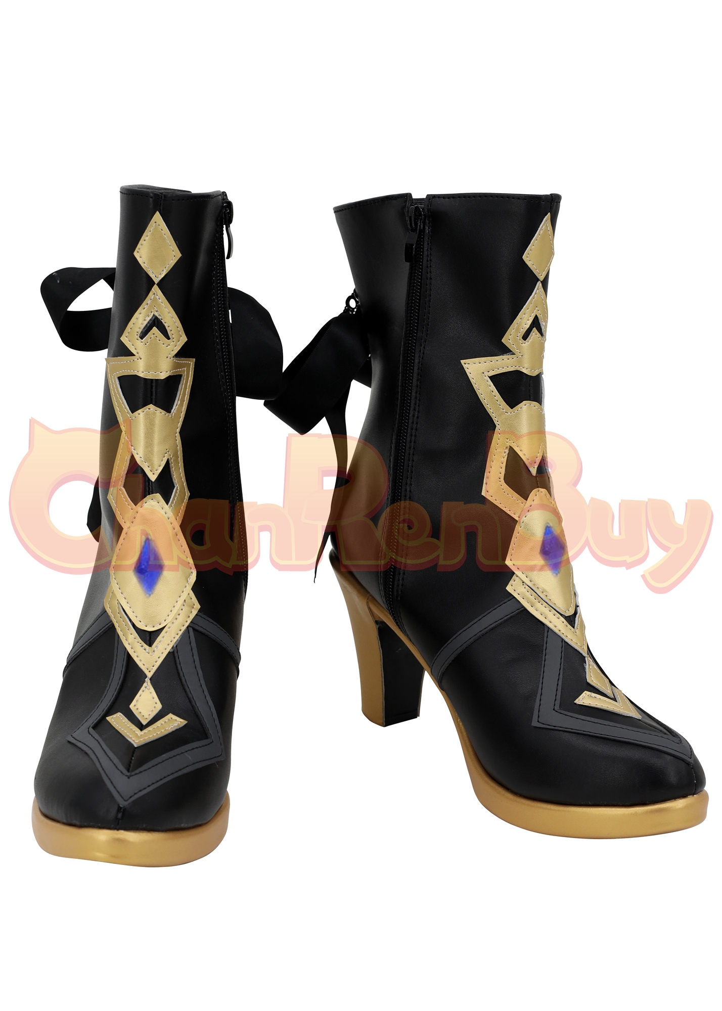 Genshin Impact Shoes Navia Boots Cosplay