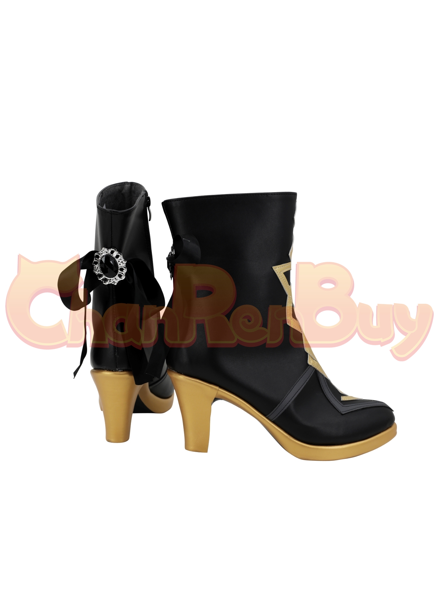Genshin Impact Shoes Navia Boots Cosplay