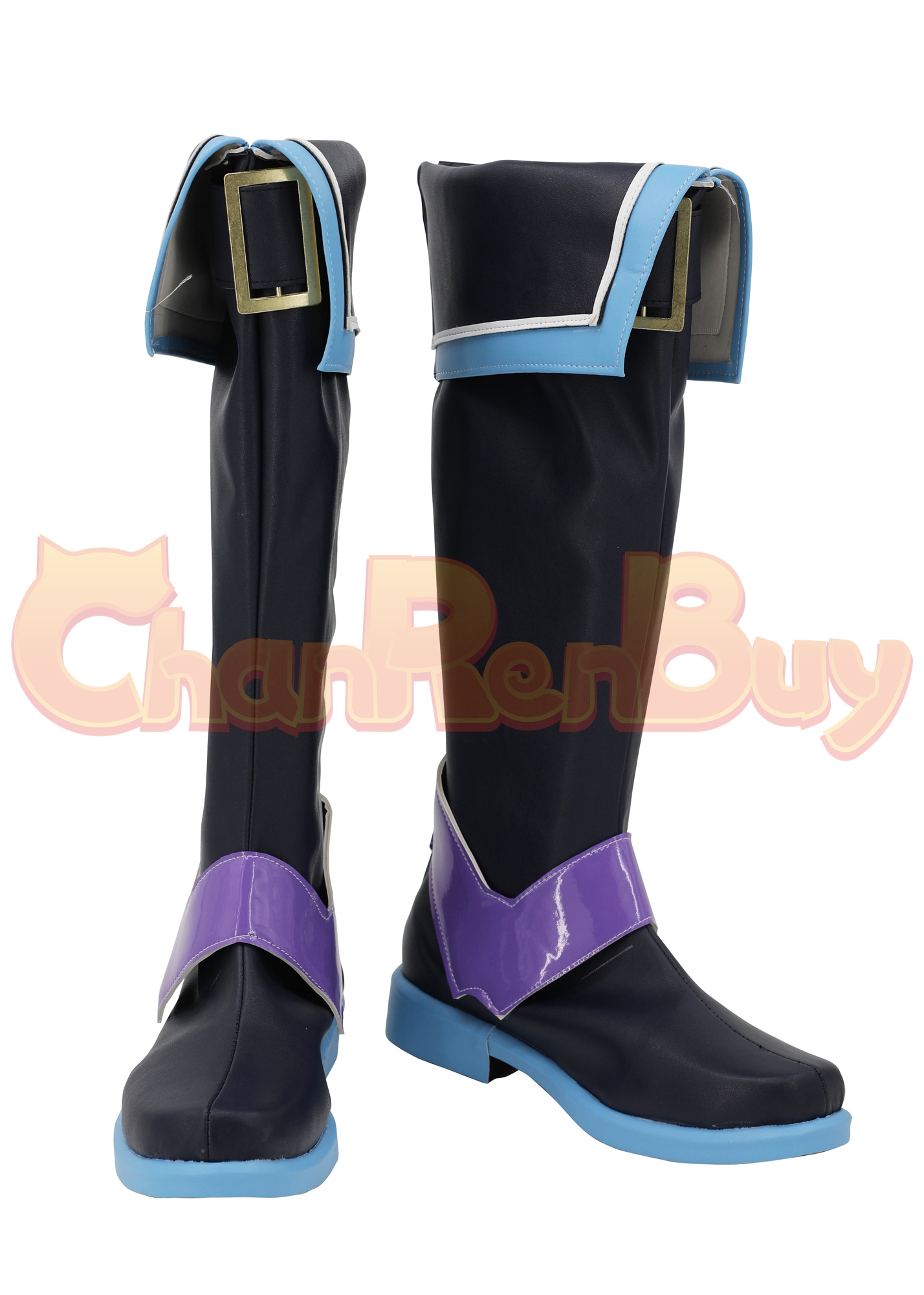 Grand Chase Shoes Men Ronan Boots Cosplay