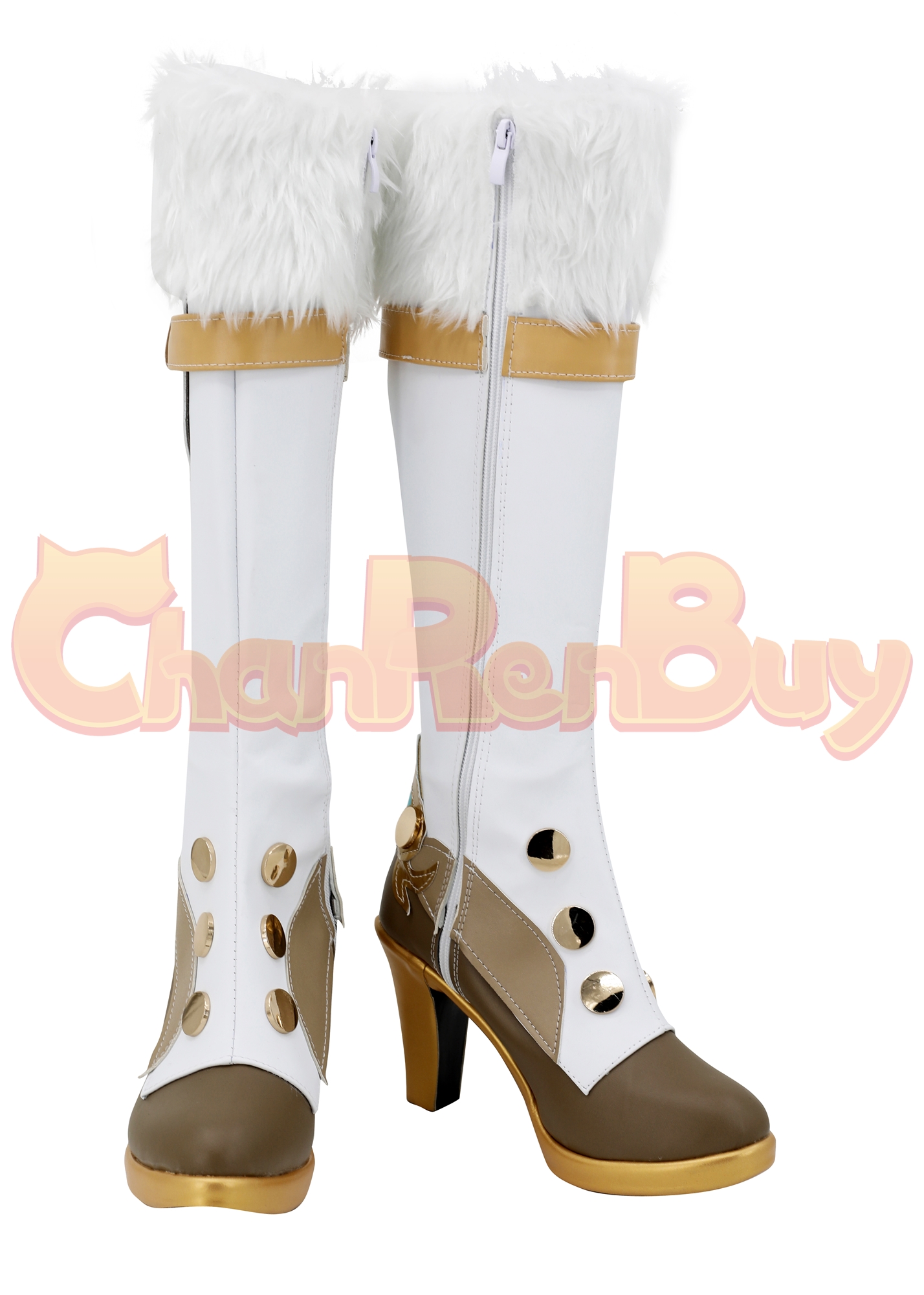 OW 2 Mercy Shoes Women Boots Cosplay