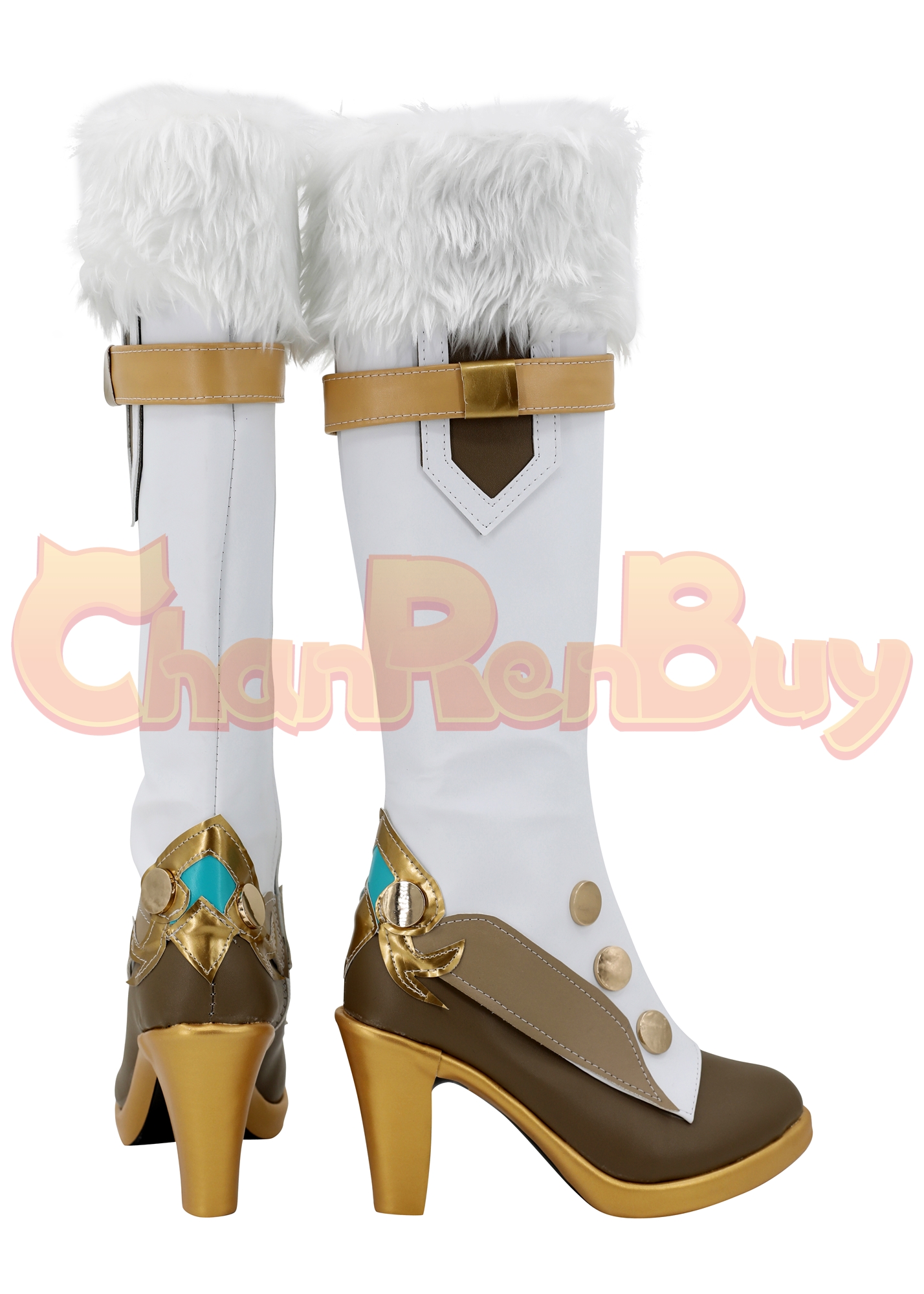 OW 2 Mercy Shoes Women Boots Cosplay