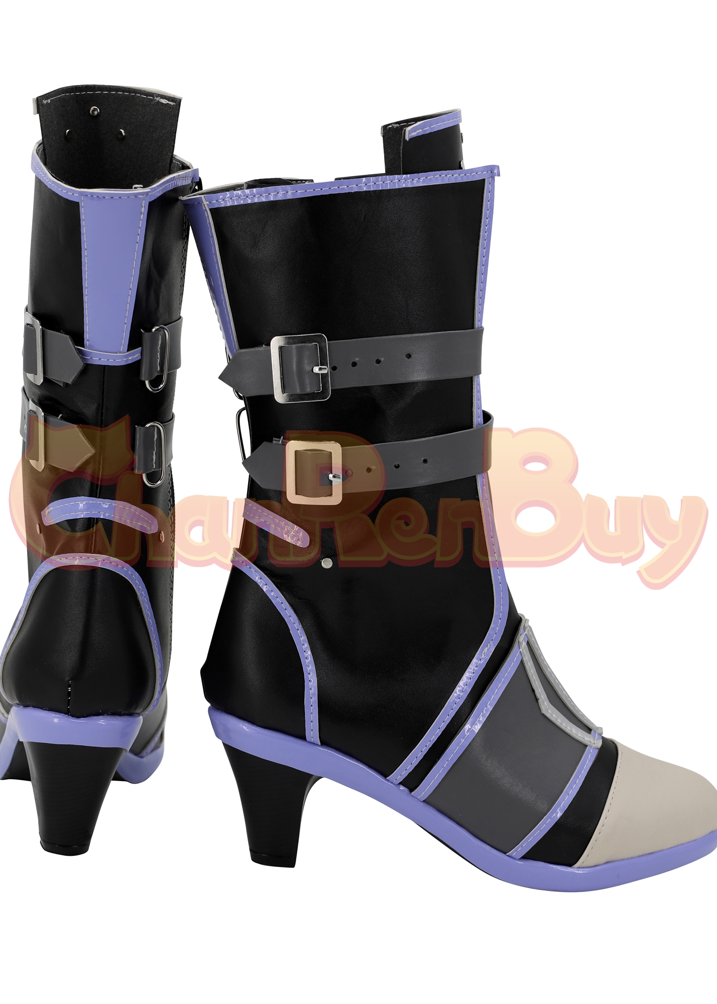 Virtual YouTuber Shoes Men Unnamed Usan Boots Cosplay