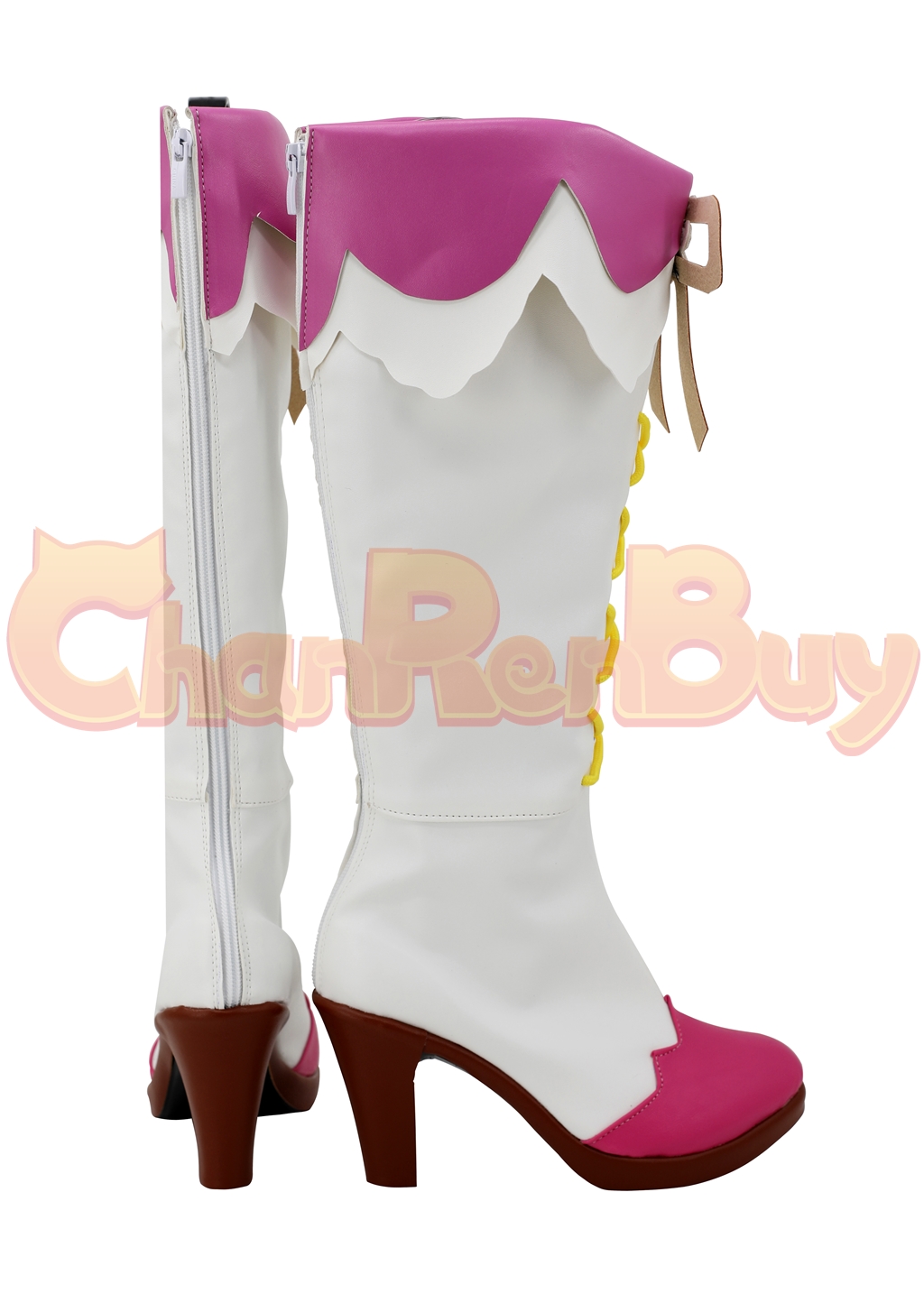 Aikatsu! Series Shoes Women Hoshimiya Ichigo Boots Cosplay