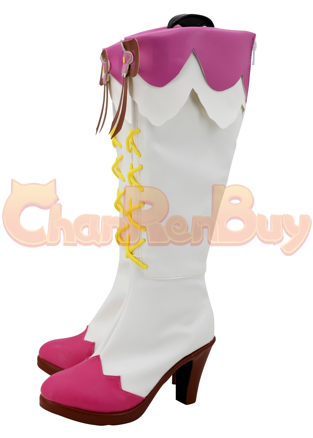 Aikatsu! Series Shoes Women Hoshimiya Ichigo Boots Cosplay