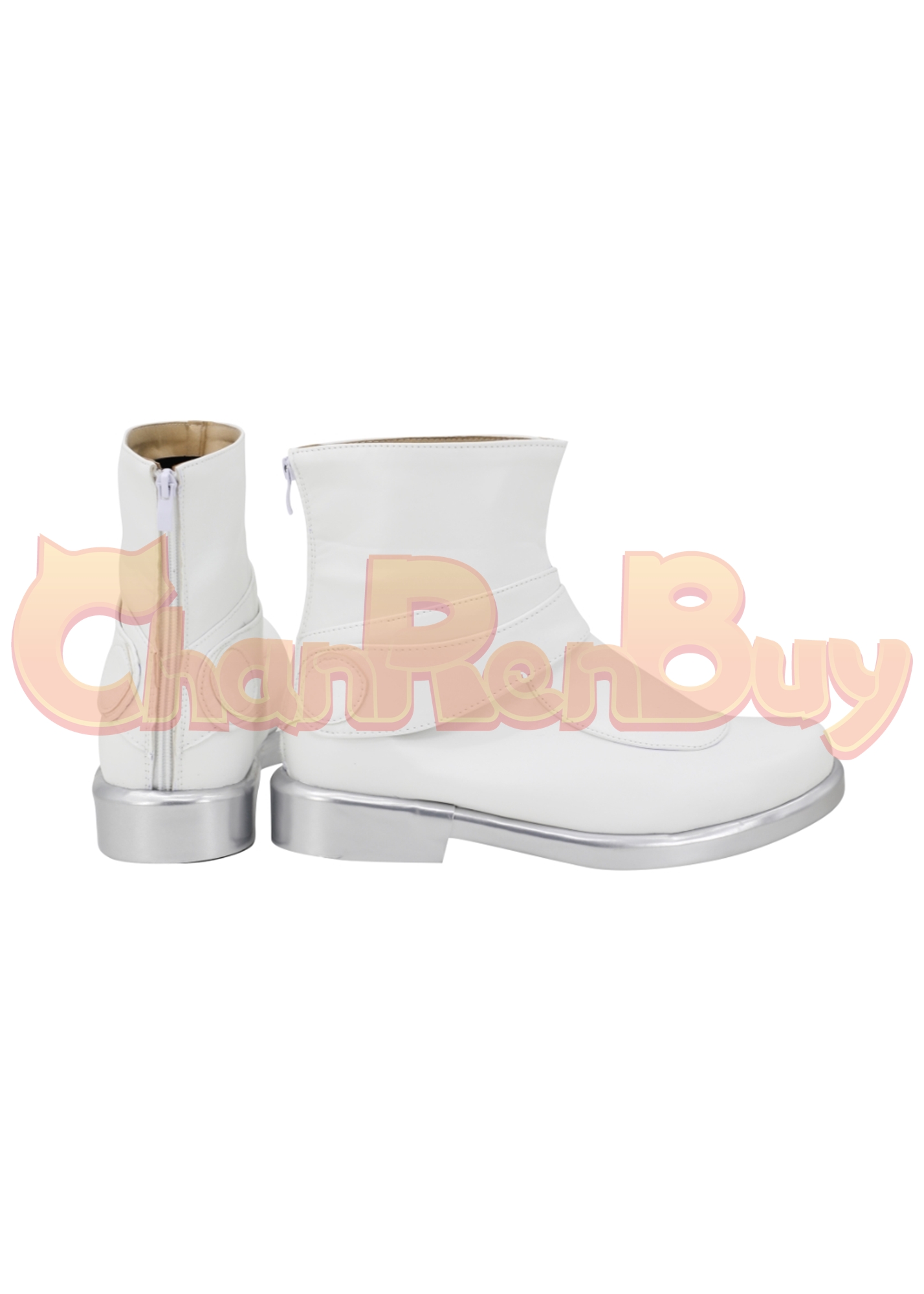 Obi-Wan Kenobi Shoes Men Star Wars Boots Cosplay White Ver