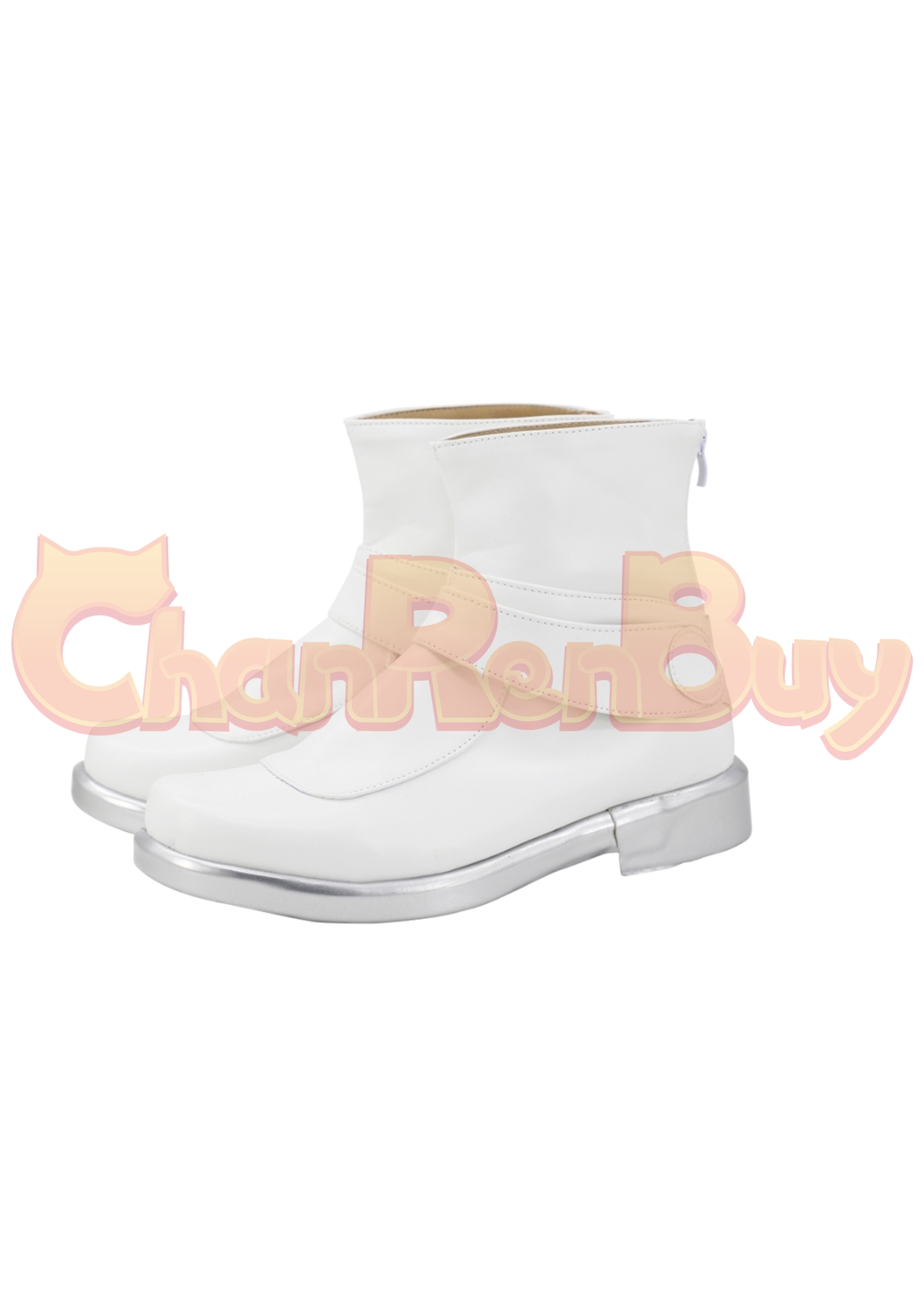 Obi-Wan Kenobi Shoes Men Star Wars Boots Cosplay White Ver