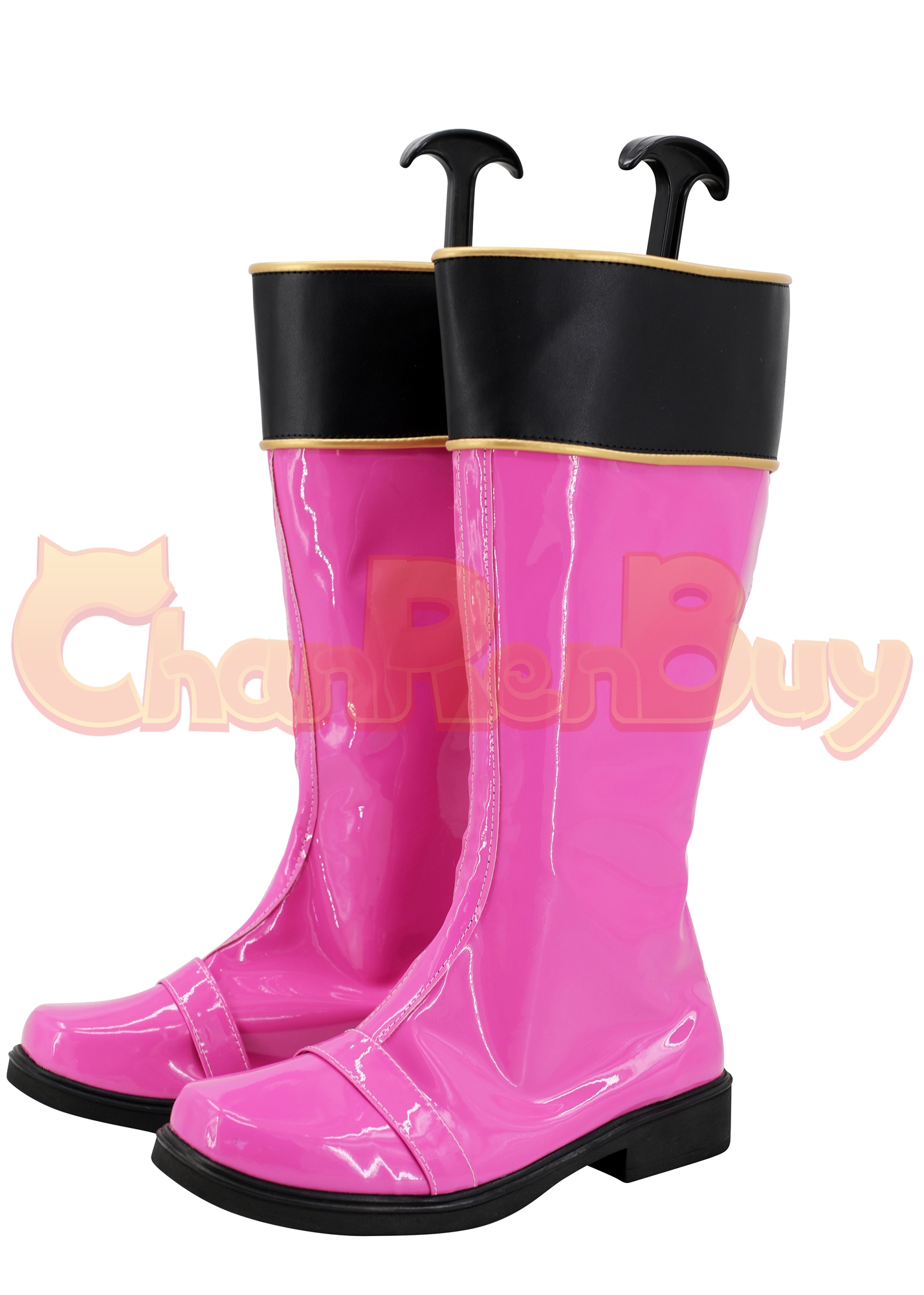 Magi Pink Shoes Women Maho Sentai Magiranger Houka Ozu Boots Cosplay