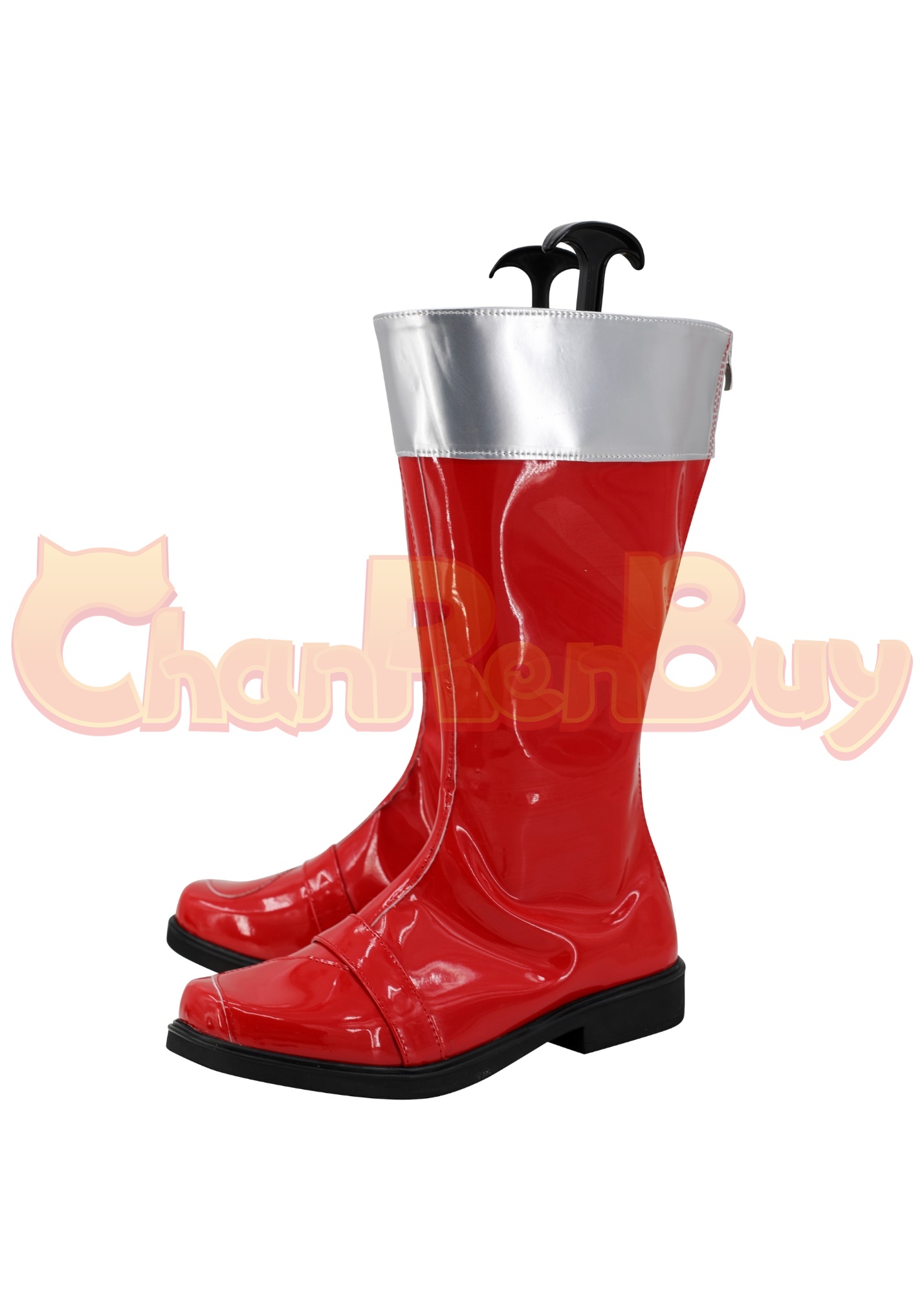 Reddo Farukon Shoes Men Choujyu Sentai Liveman Boots Cosplay