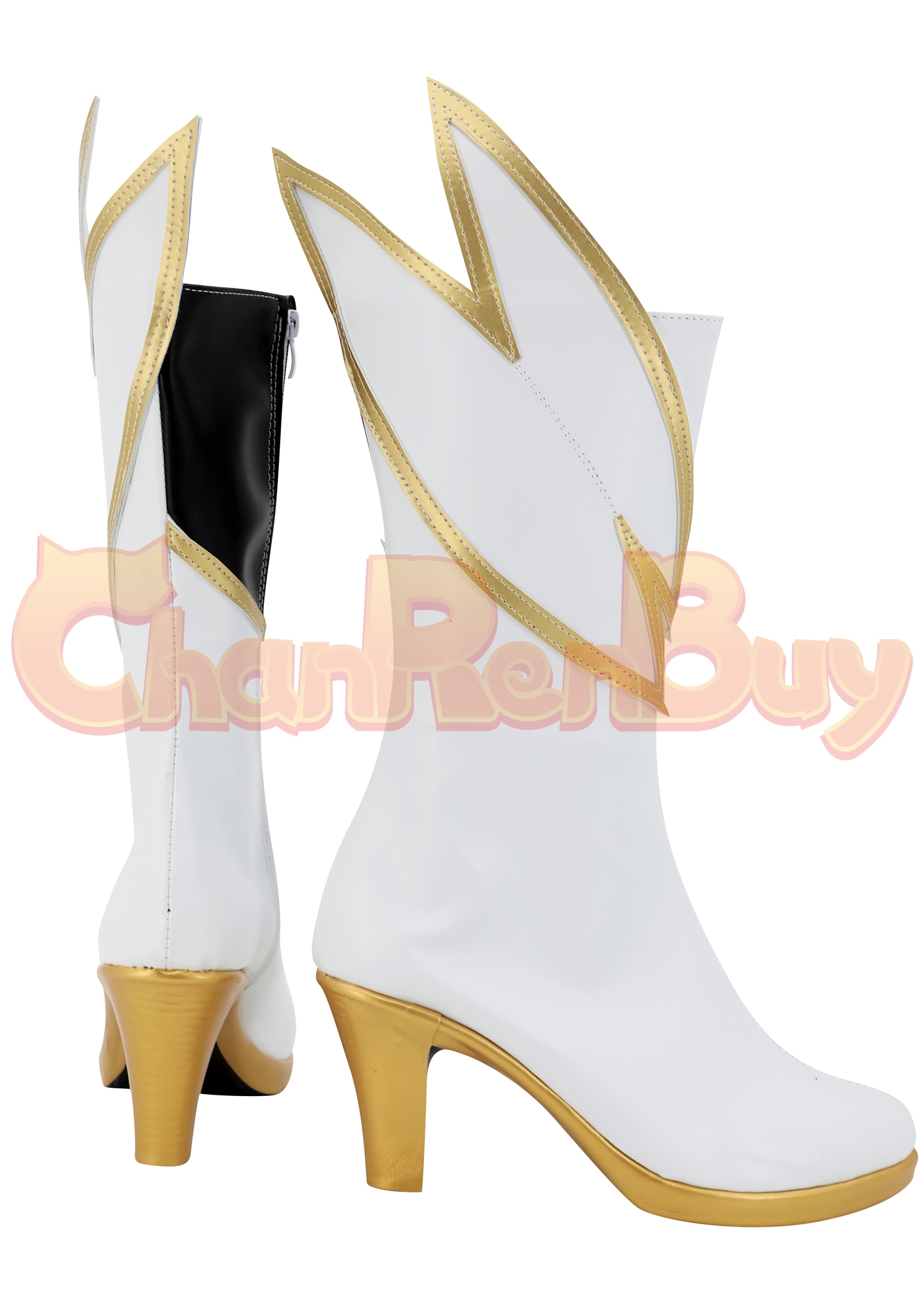 Ling Chao Yu Shoes Women Honkai Impact 3rd Boots Cosplay