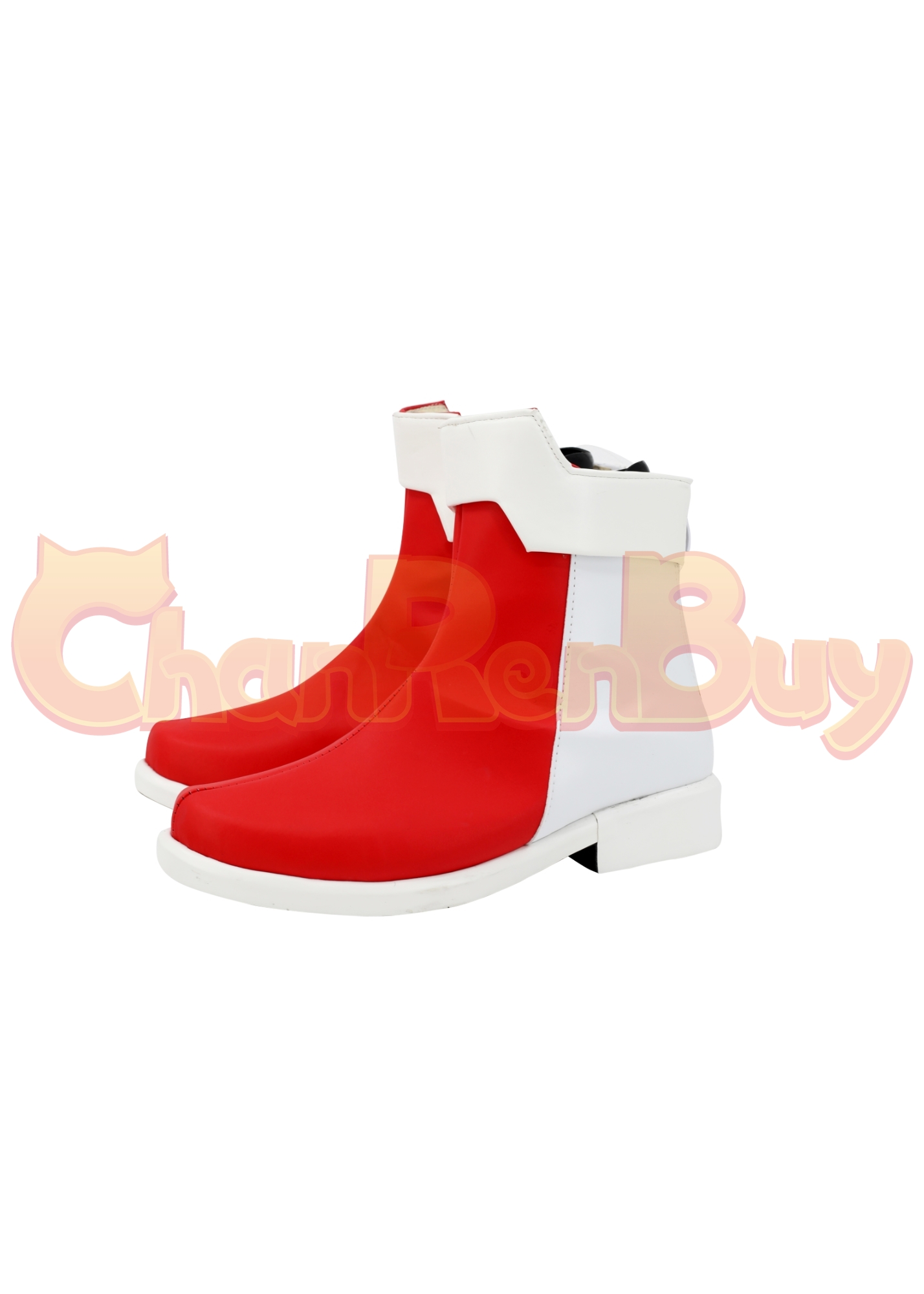 Bun Red Shoes Men Bakuage Sentai Boonboomger Boots Cosplay