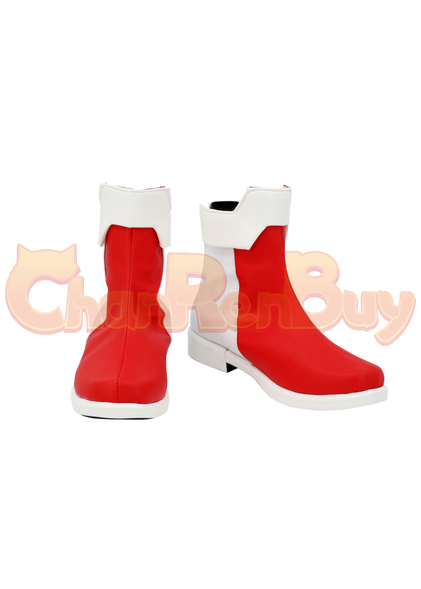 Bun Red Shoes Men Bakuage Sentai Boonboomger Boots Cosplay