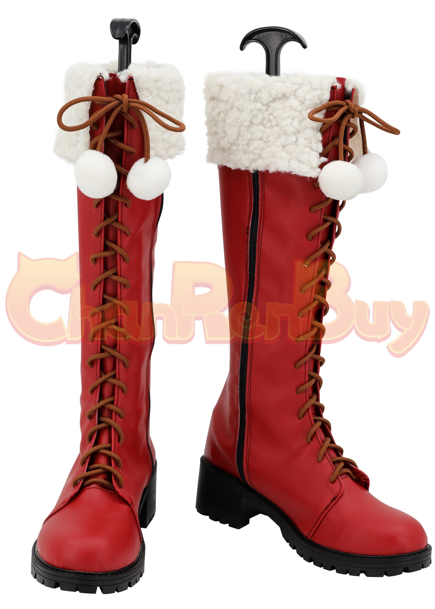 OW D.Va Hana Song Shoes Women Sleighing Skin Boots Cosplay