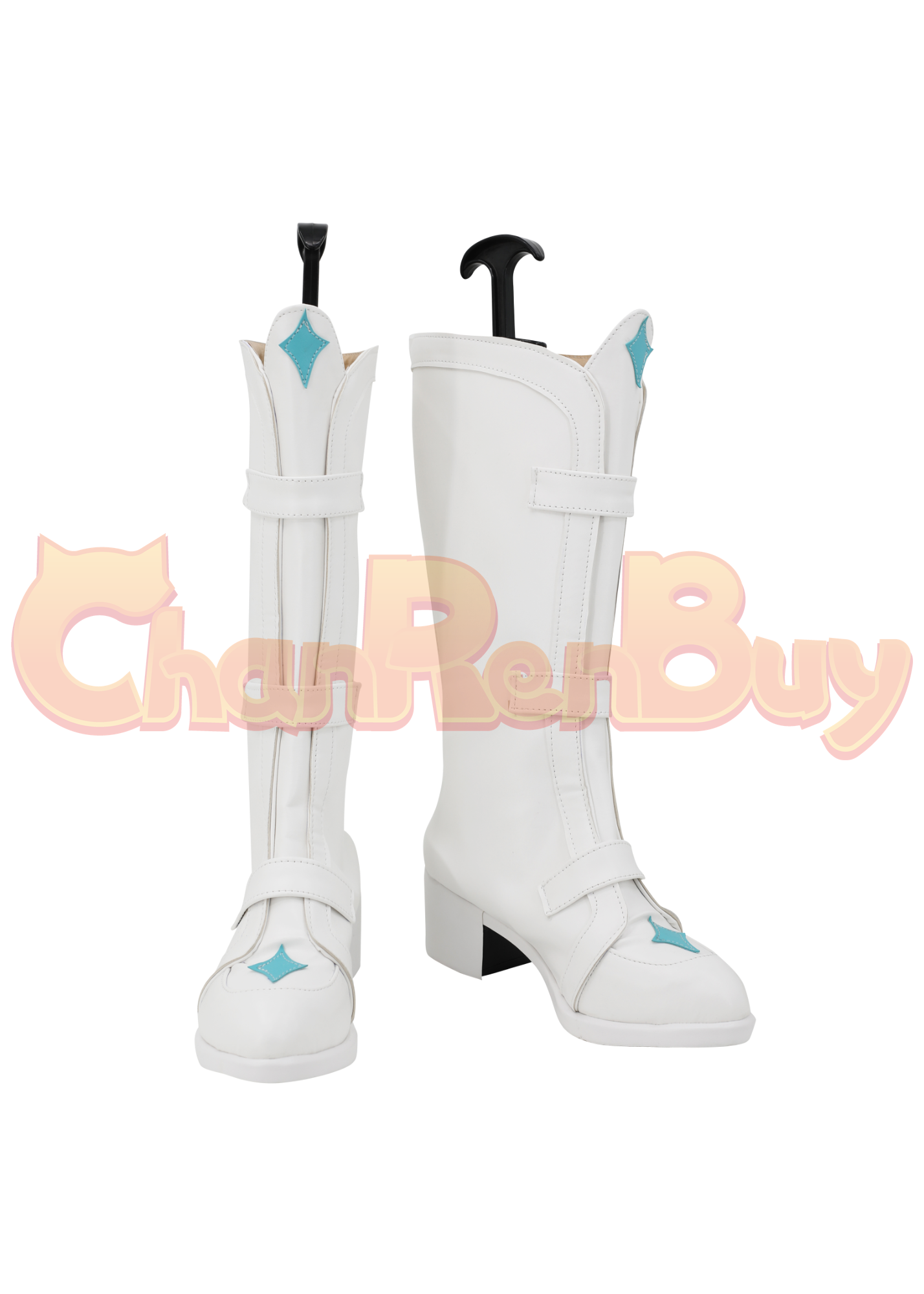 Senjogahara Hitagi Shoes Women Utamonogatari Hitagi Boots Cosplay