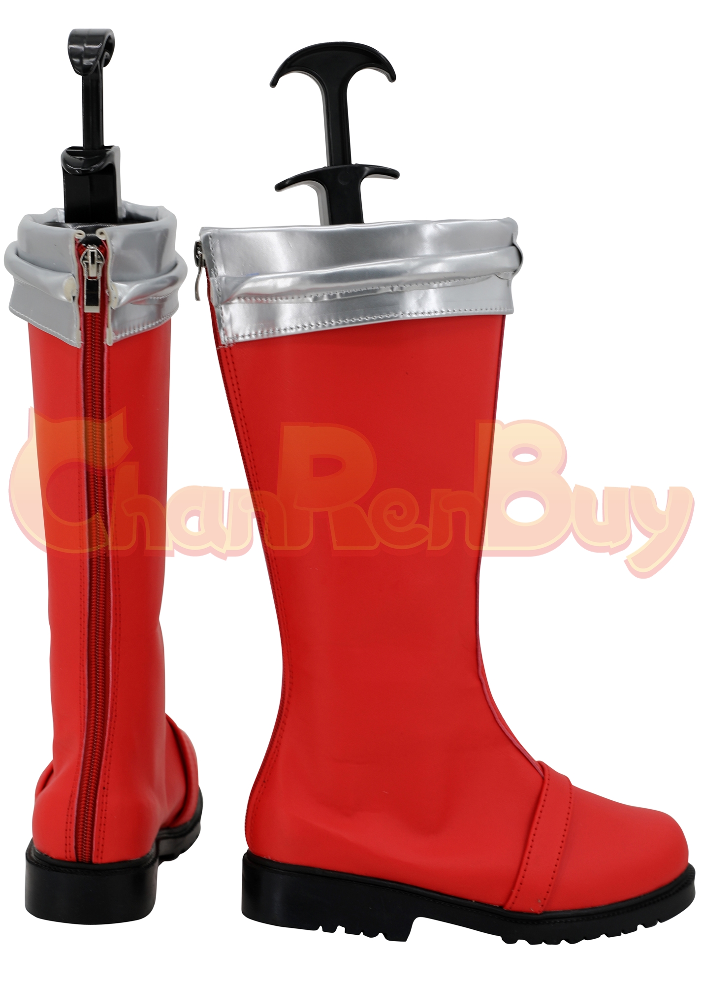 Kyoryu Red Shoes Men Zyuden Sentai Kyoryuger Boots Cosplay