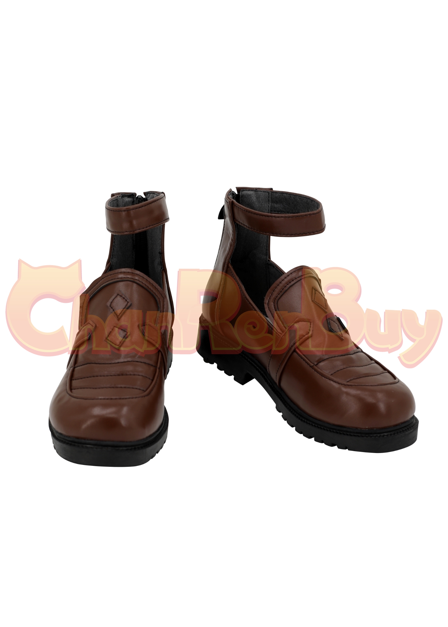 Vikala Shoes Women Granblue Fantasy Boots Cosplay Brown Ver