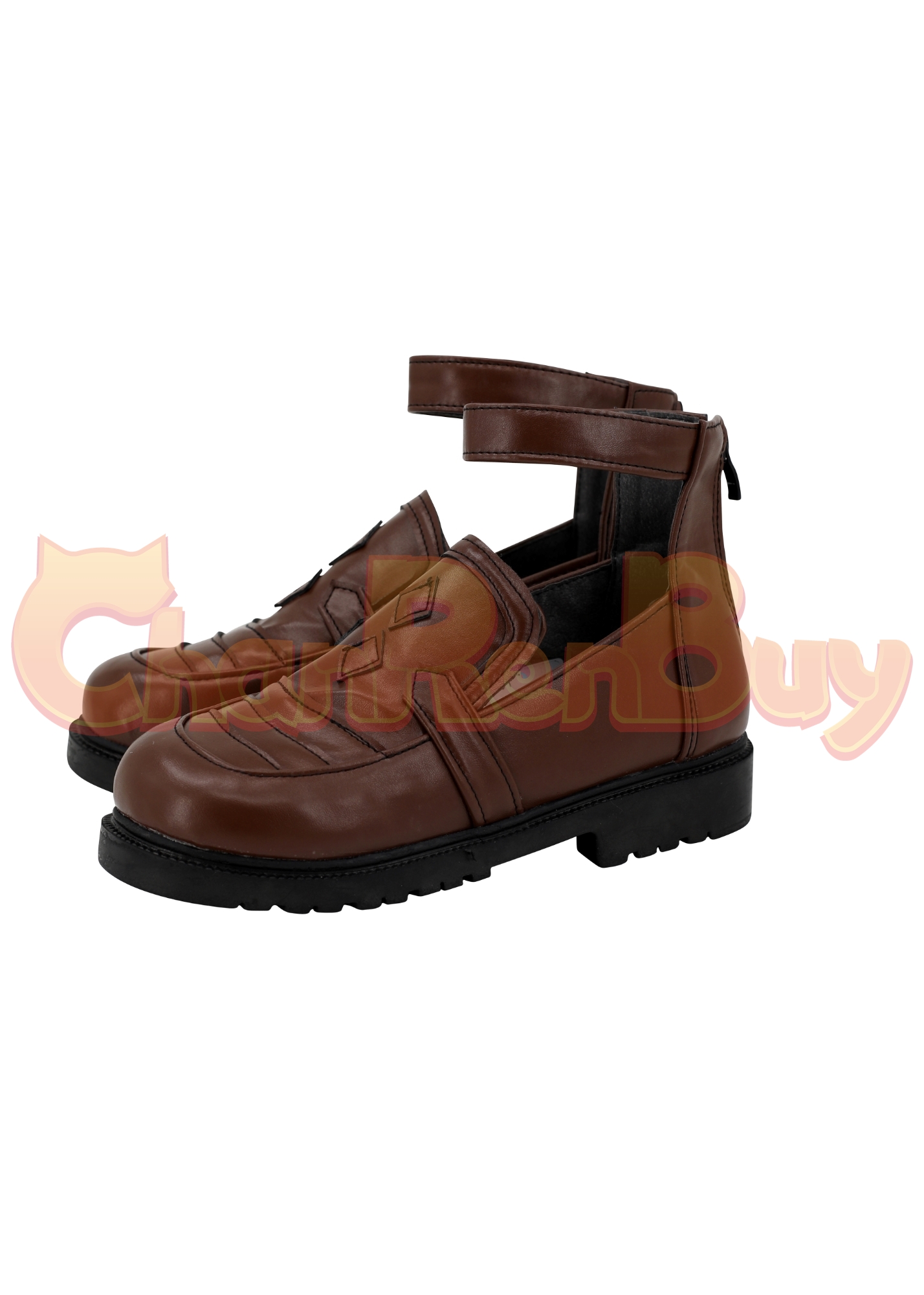Vikala Shoes Women Granblue Fantasy Boots Cosplay Brown Ver