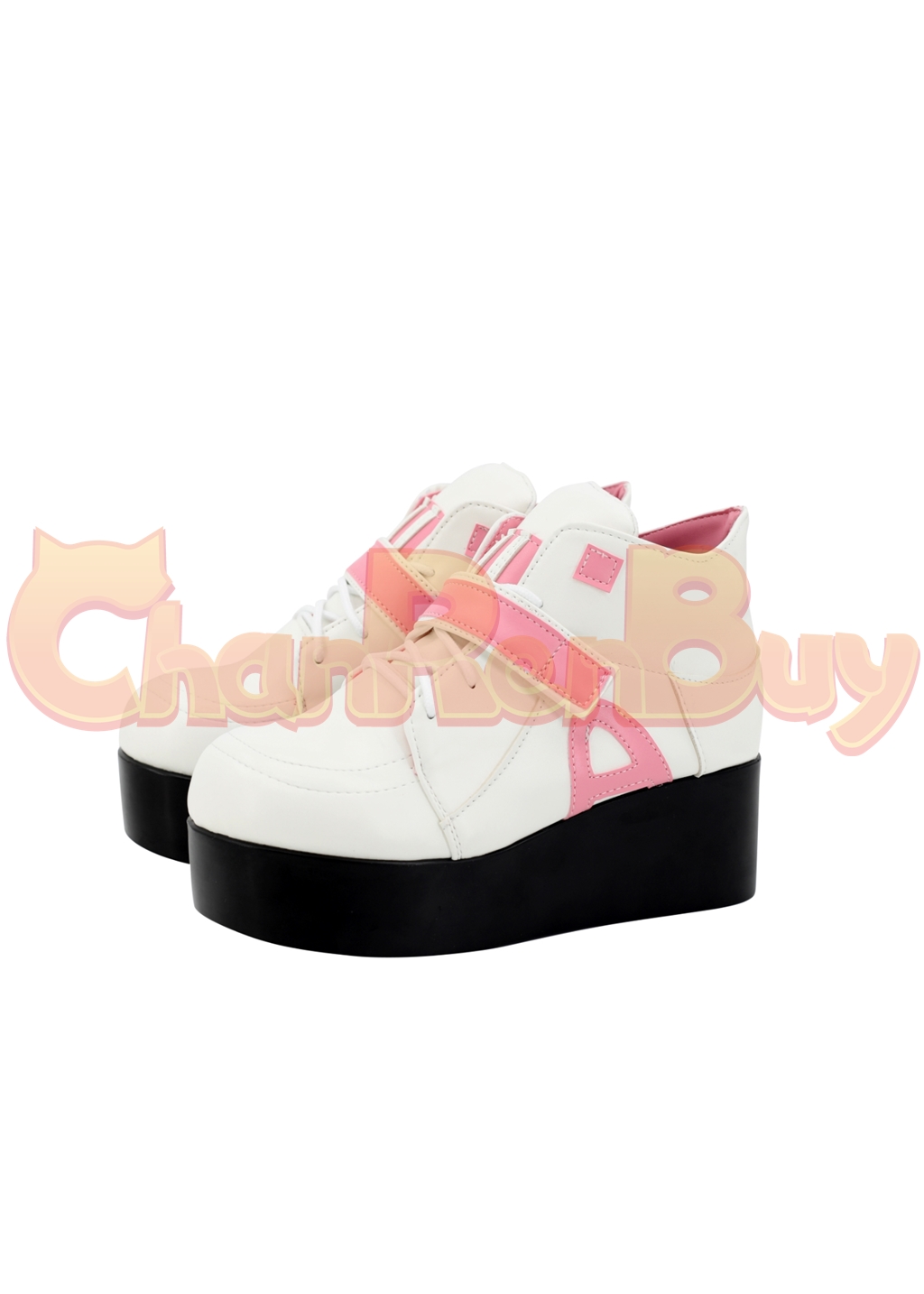 Alice Shoes Women NIKKE: The Goddess of Victory Boots Cosplay Pink Ver