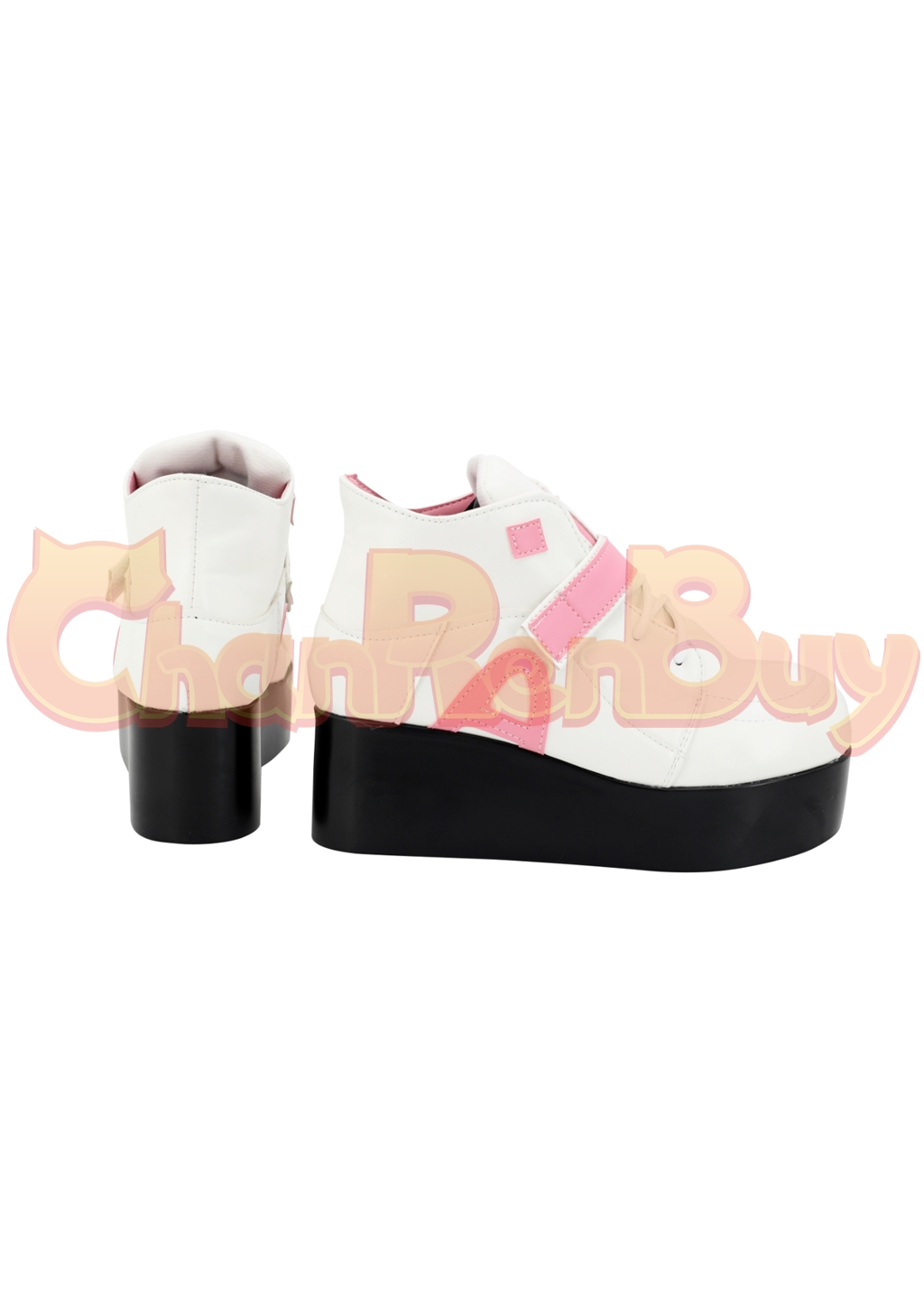 Alice Shoes Women NIKKE: The Goddess of Victory Boots Cosplay Pink Ver