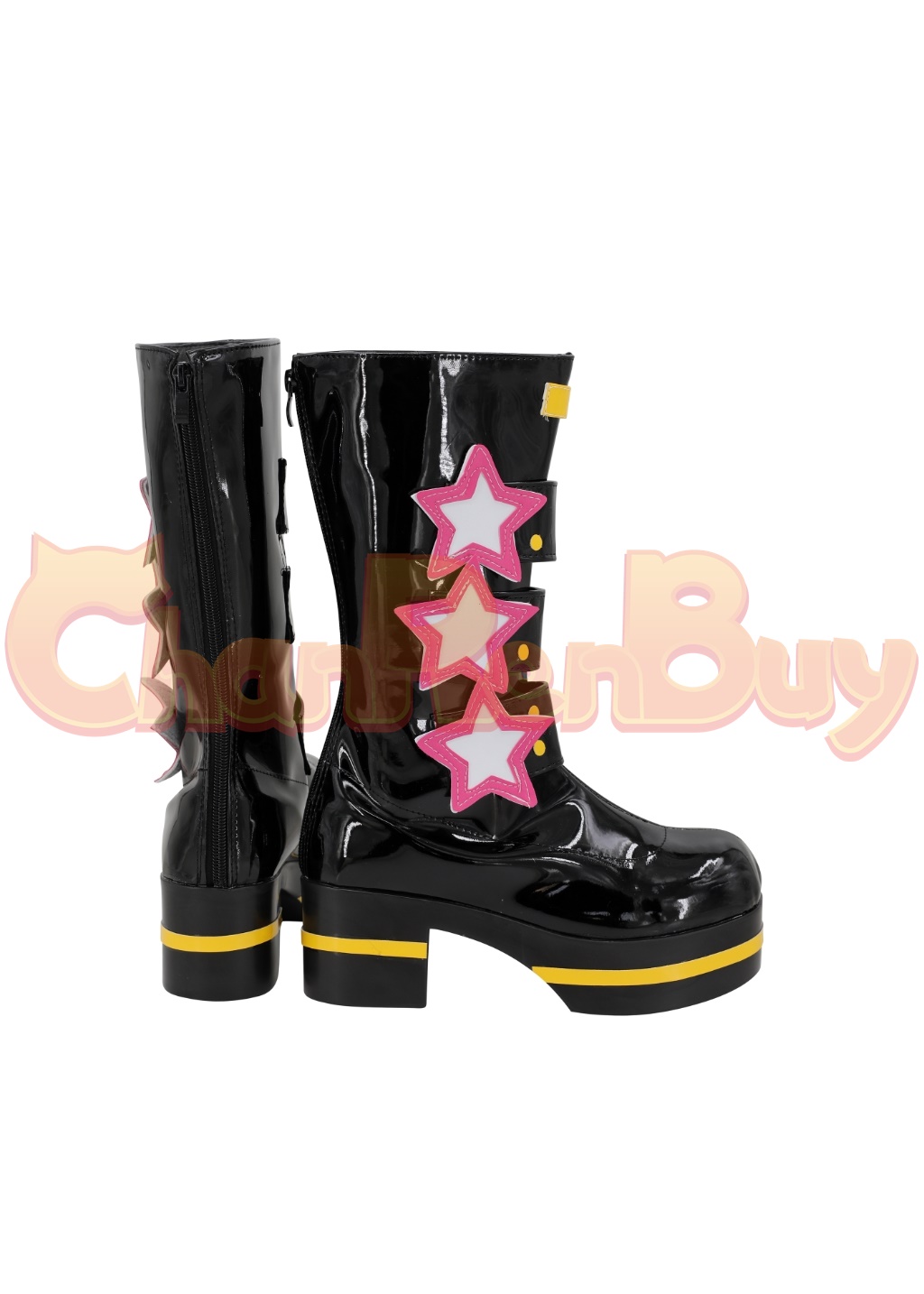 Rin Len Shoes Women Kagamine Boots Cosplay Ver.1